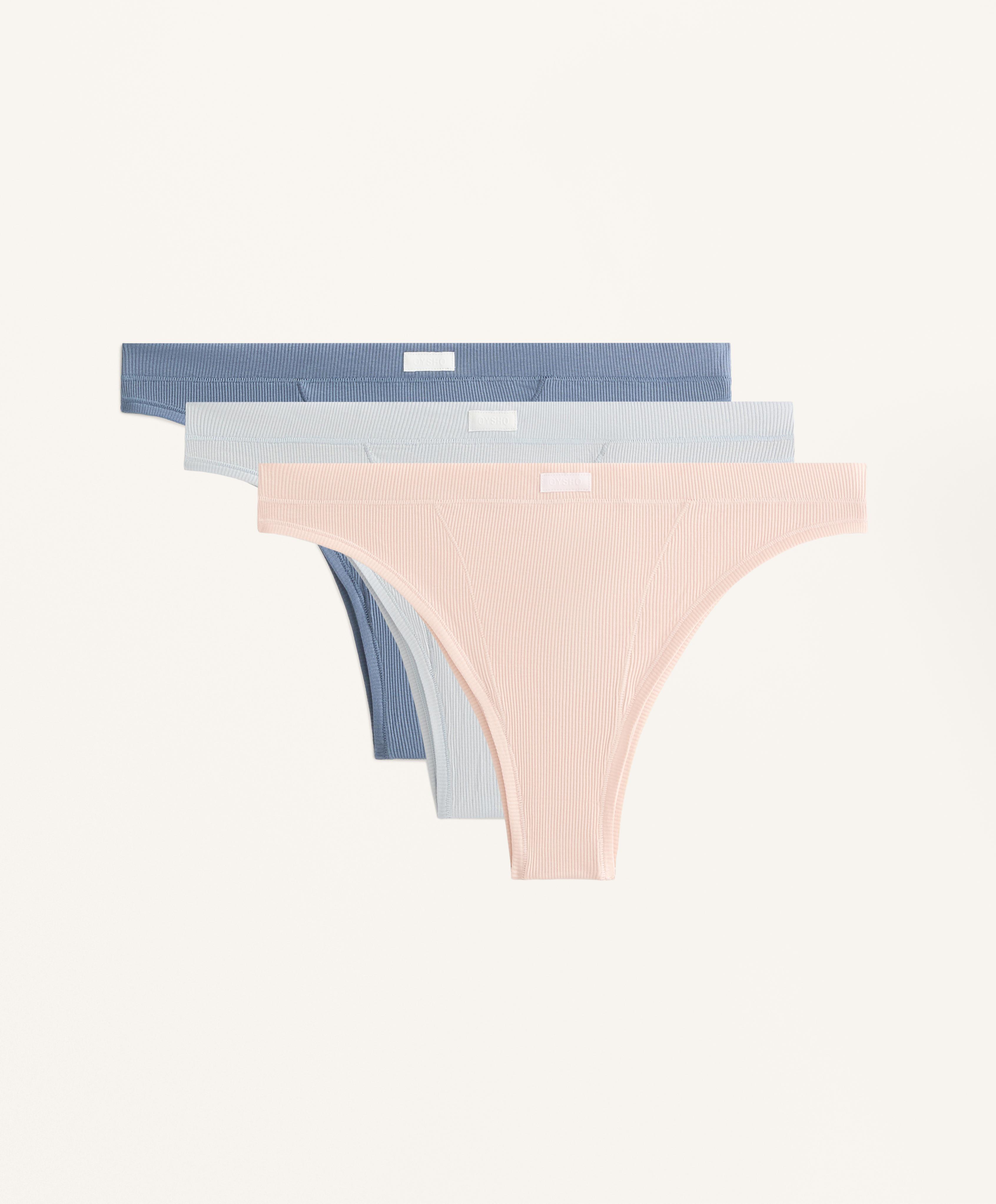 3 pack Brazilian rib logo briefs
