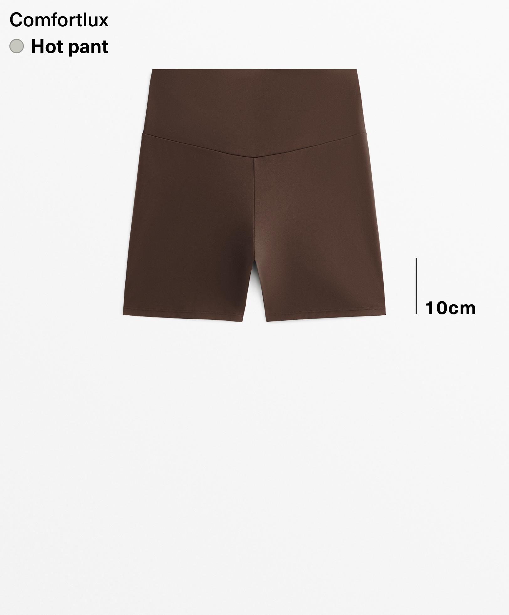 Comfortlux high-rise 10cm hot pants