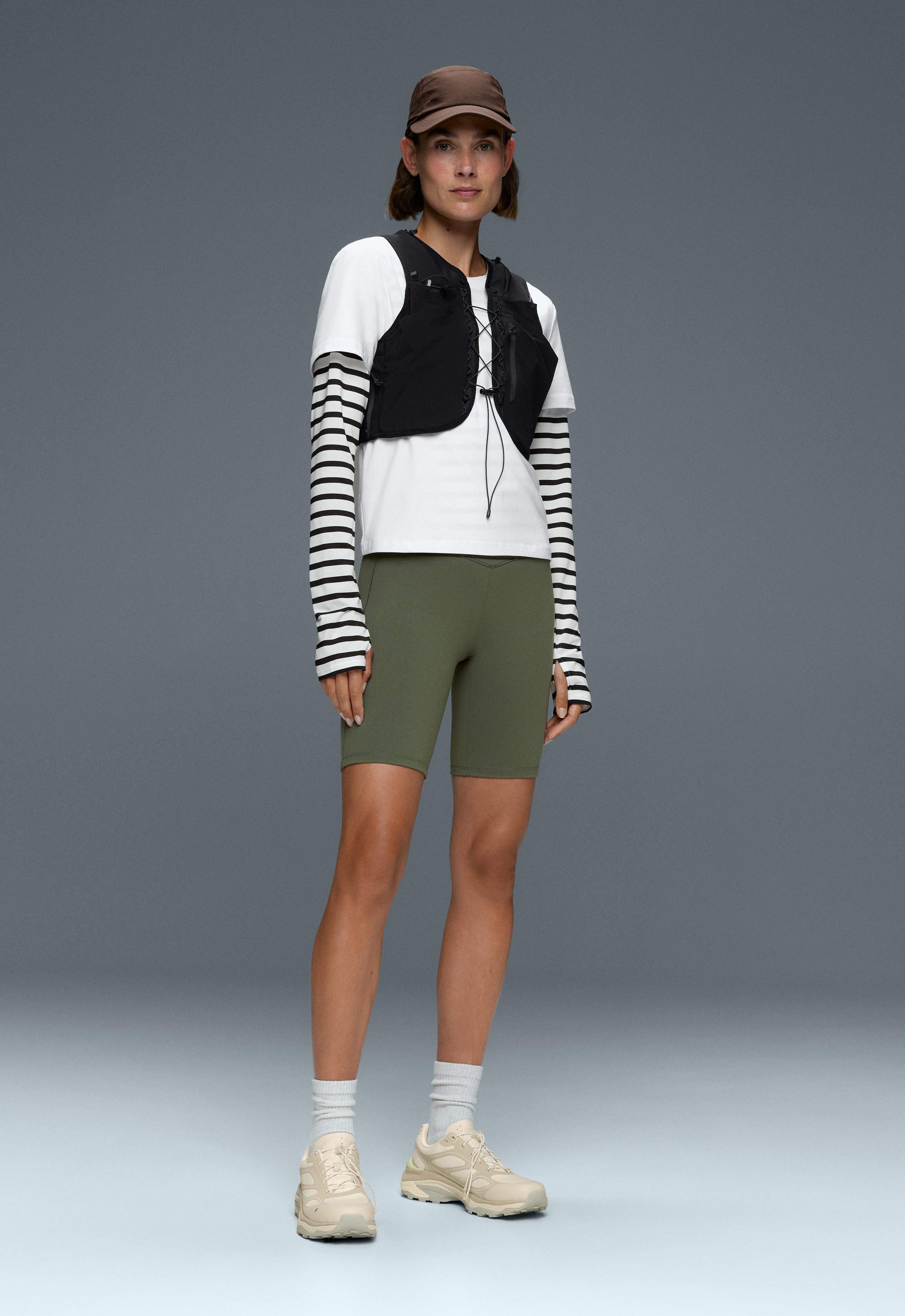 Legging cycliste high rise Evermove 20 cm