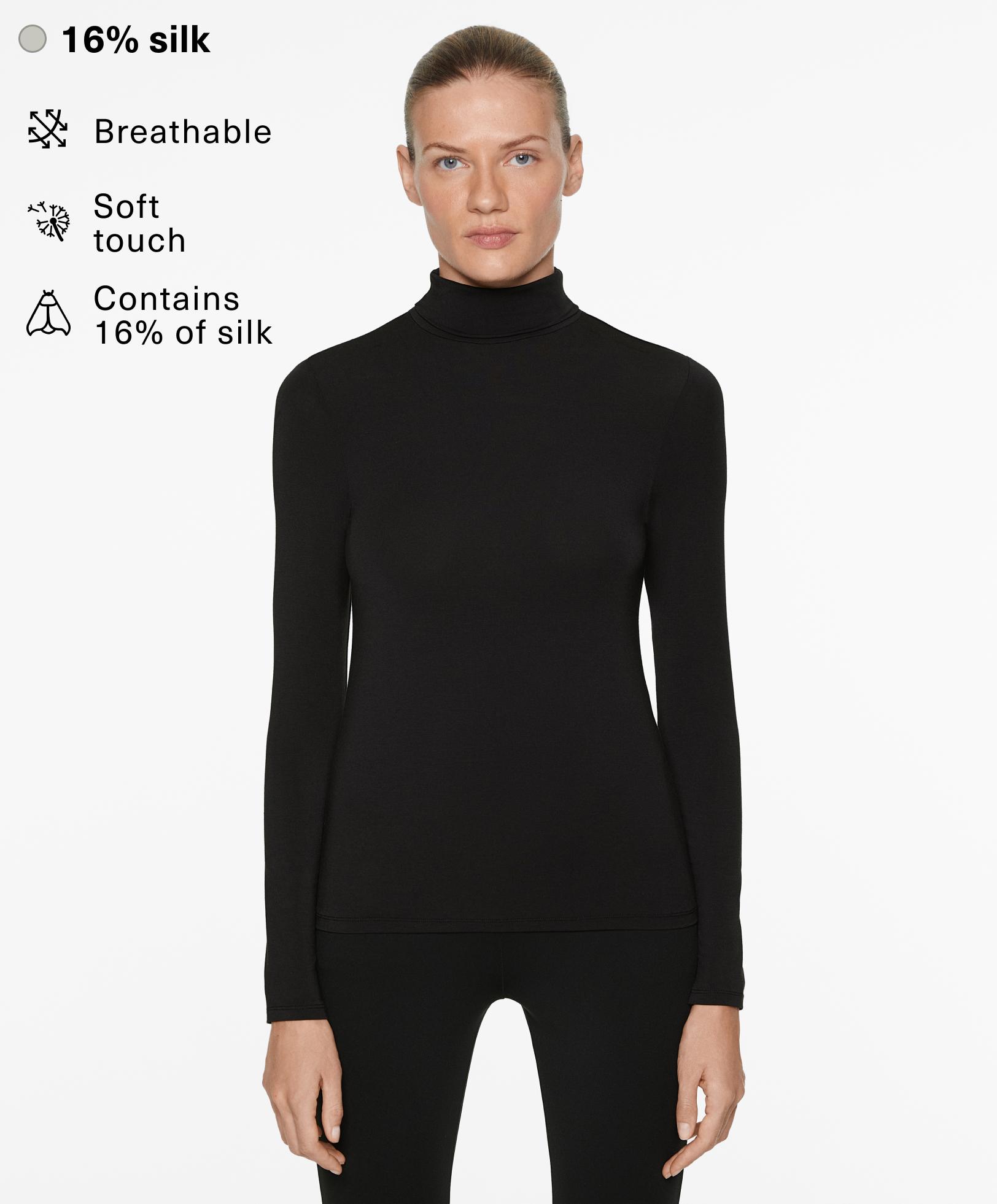 Лонгслів everyday base layers 16% шовку