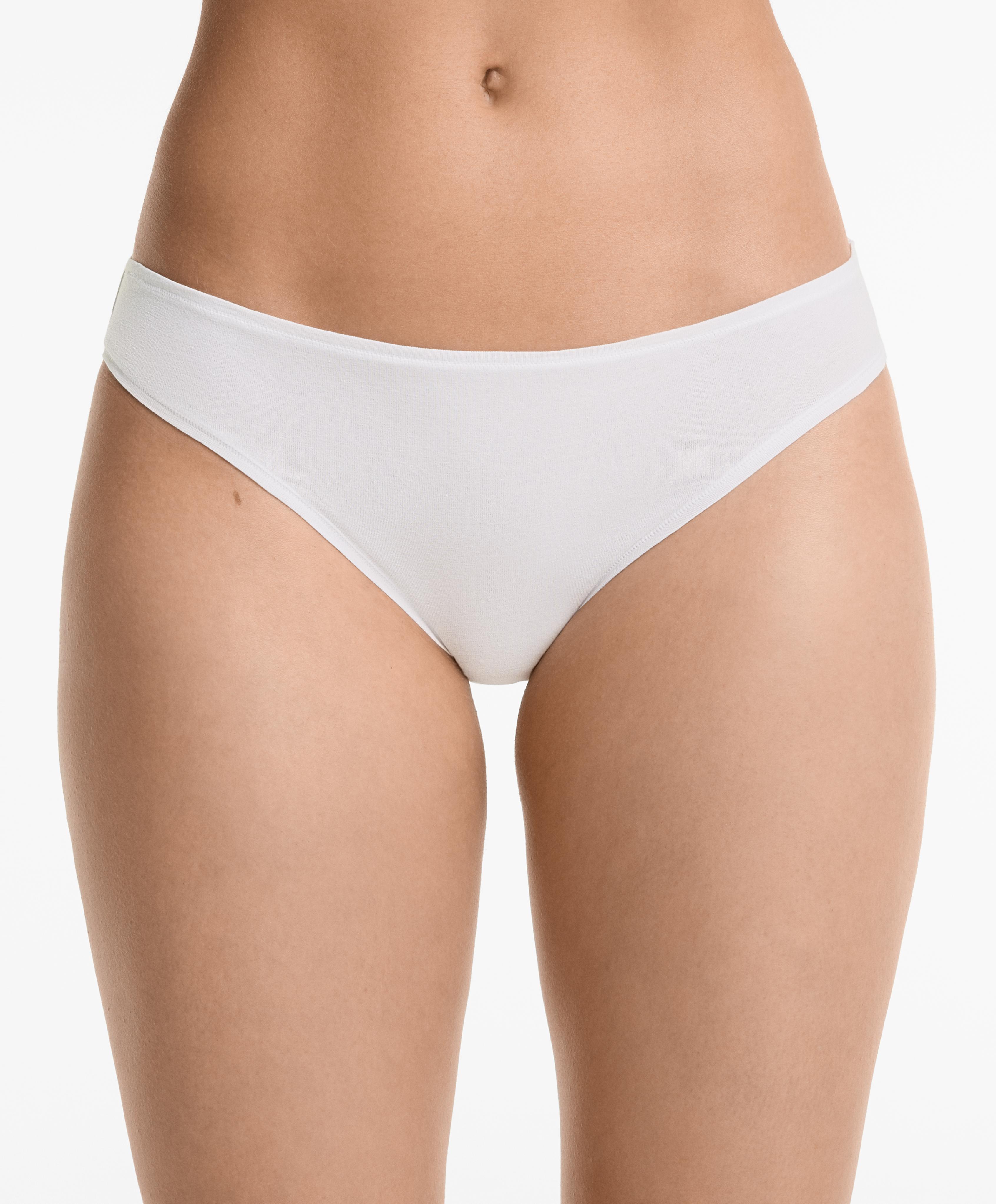 5 culottes classiques en mélange de coton 5 culottes classiques en mélange de coton