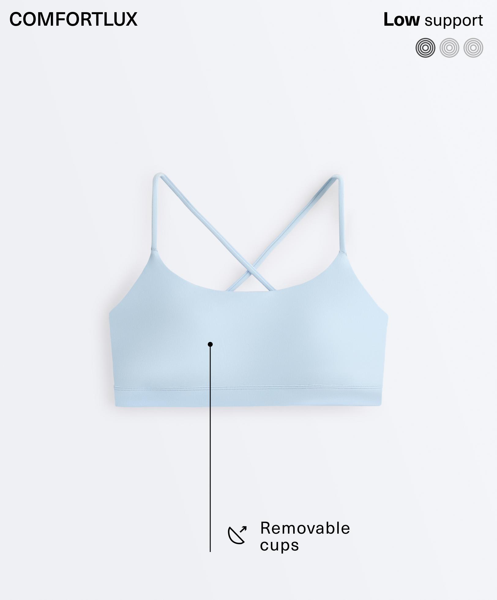 Light-support Comfortlux crossover strap sports bra Light-support Comfortlux crossover strap sports bra