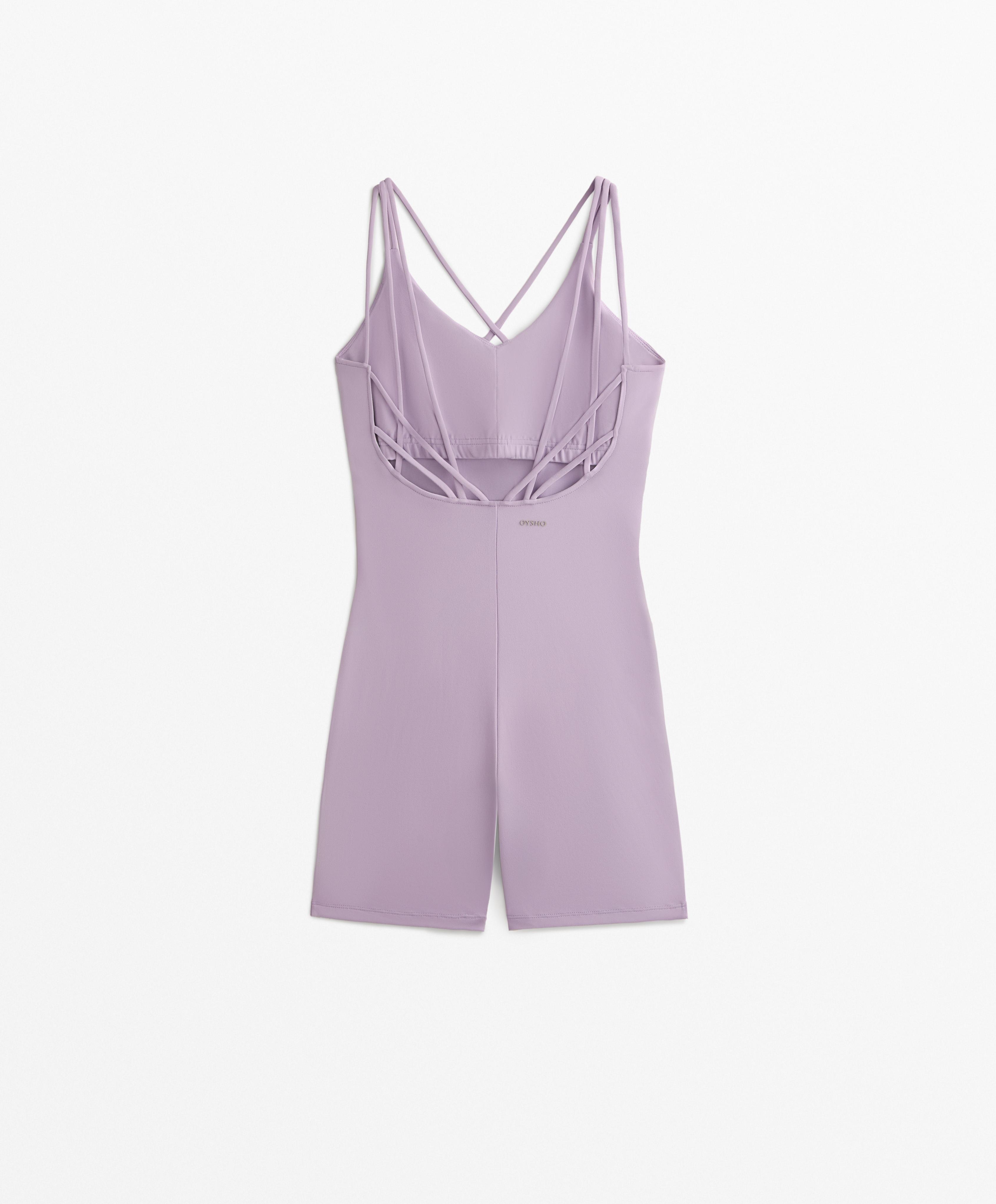 Comfortlux double strap short jumpsuit