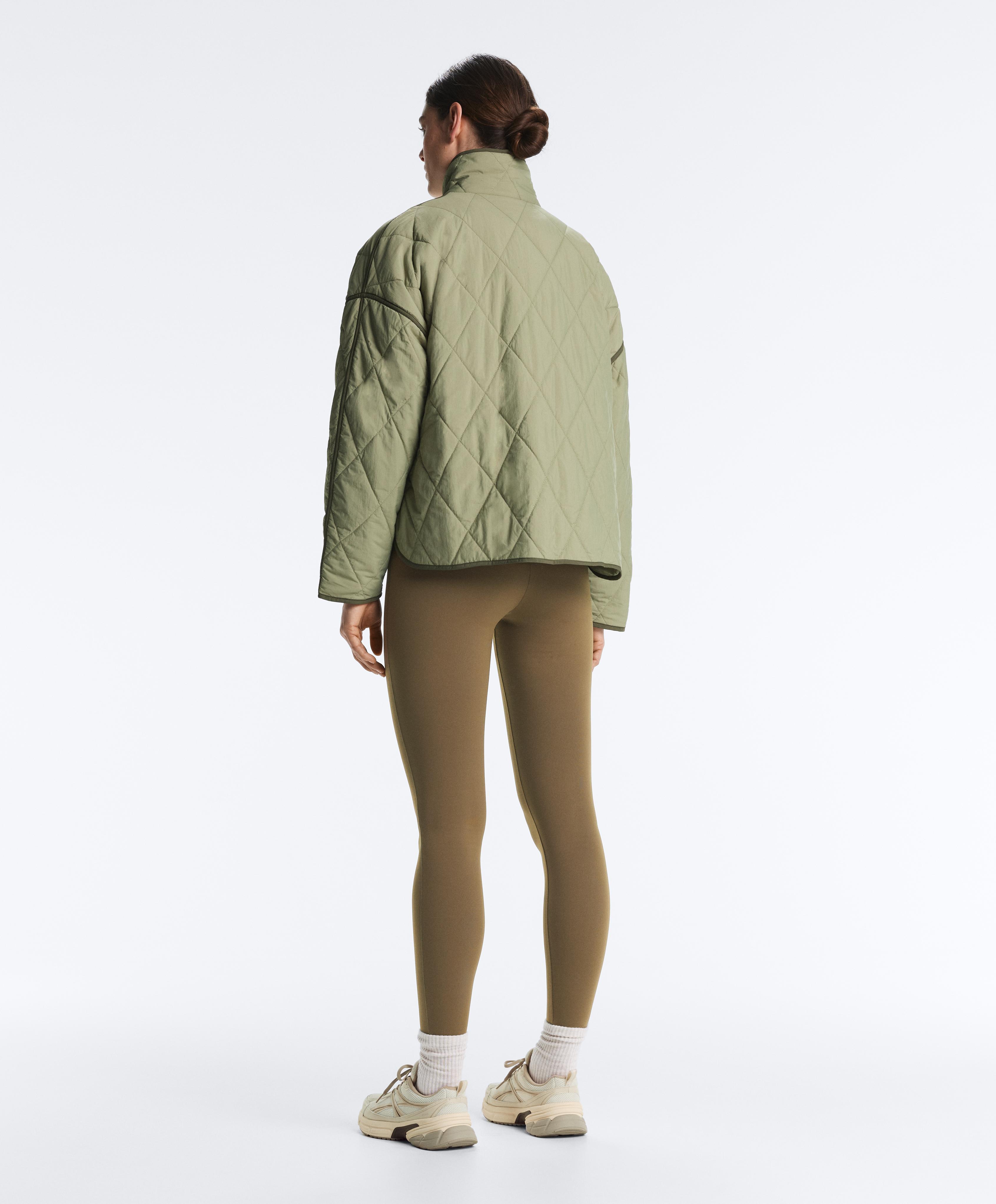 Water-repellent FELLEX® AEROGEL padded jacket — WASHED APPLE GREEN