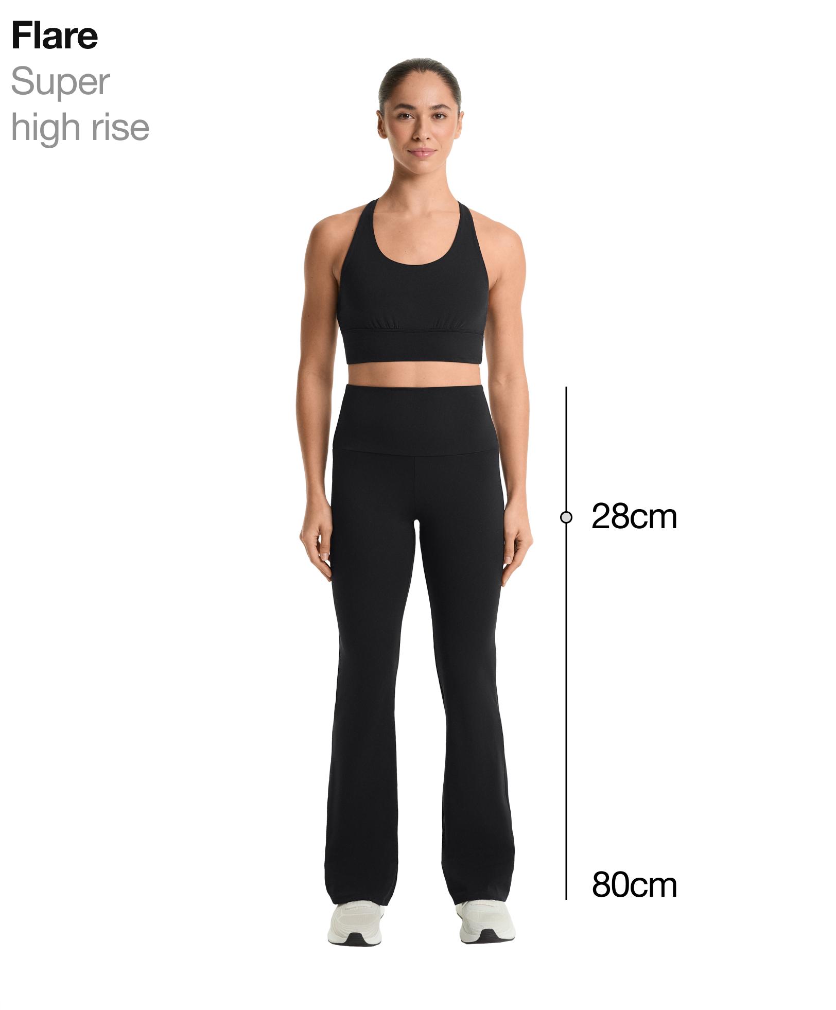 Super high rise Comfortlux flare trousers Super high rise Comfortlux flare trousers