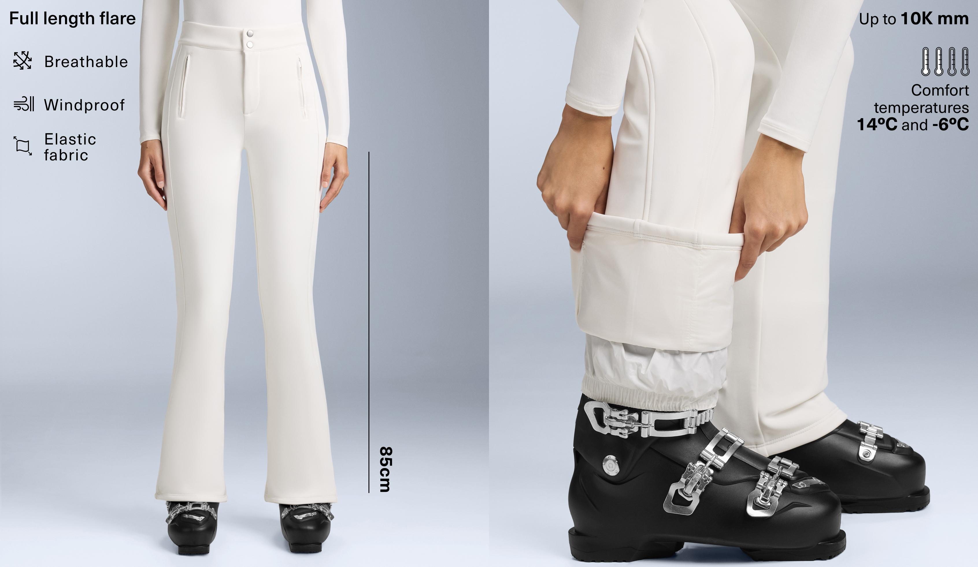 Pantalón elástico flare full length SKI resistente al agua