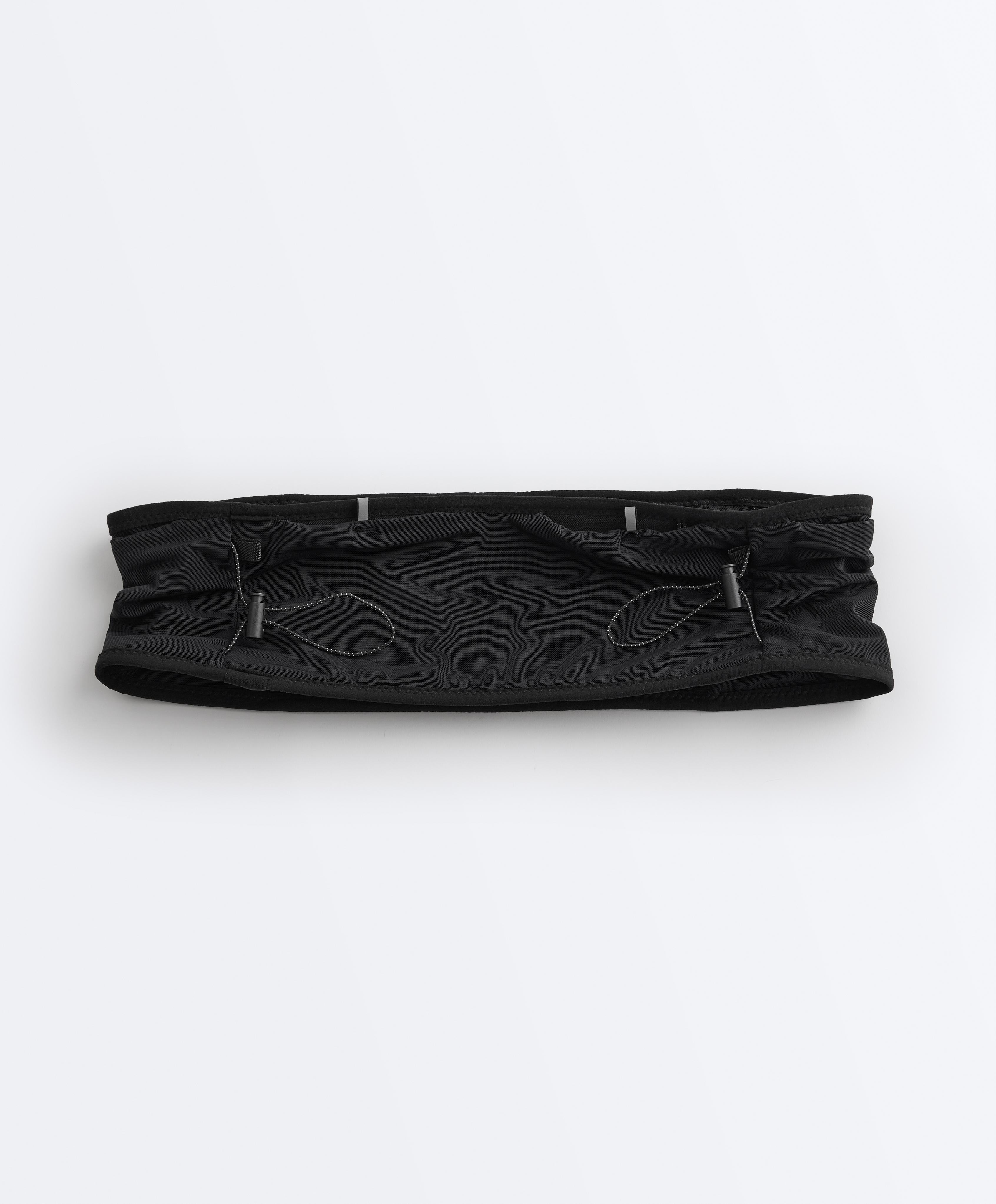 Running belt bag — BLACK