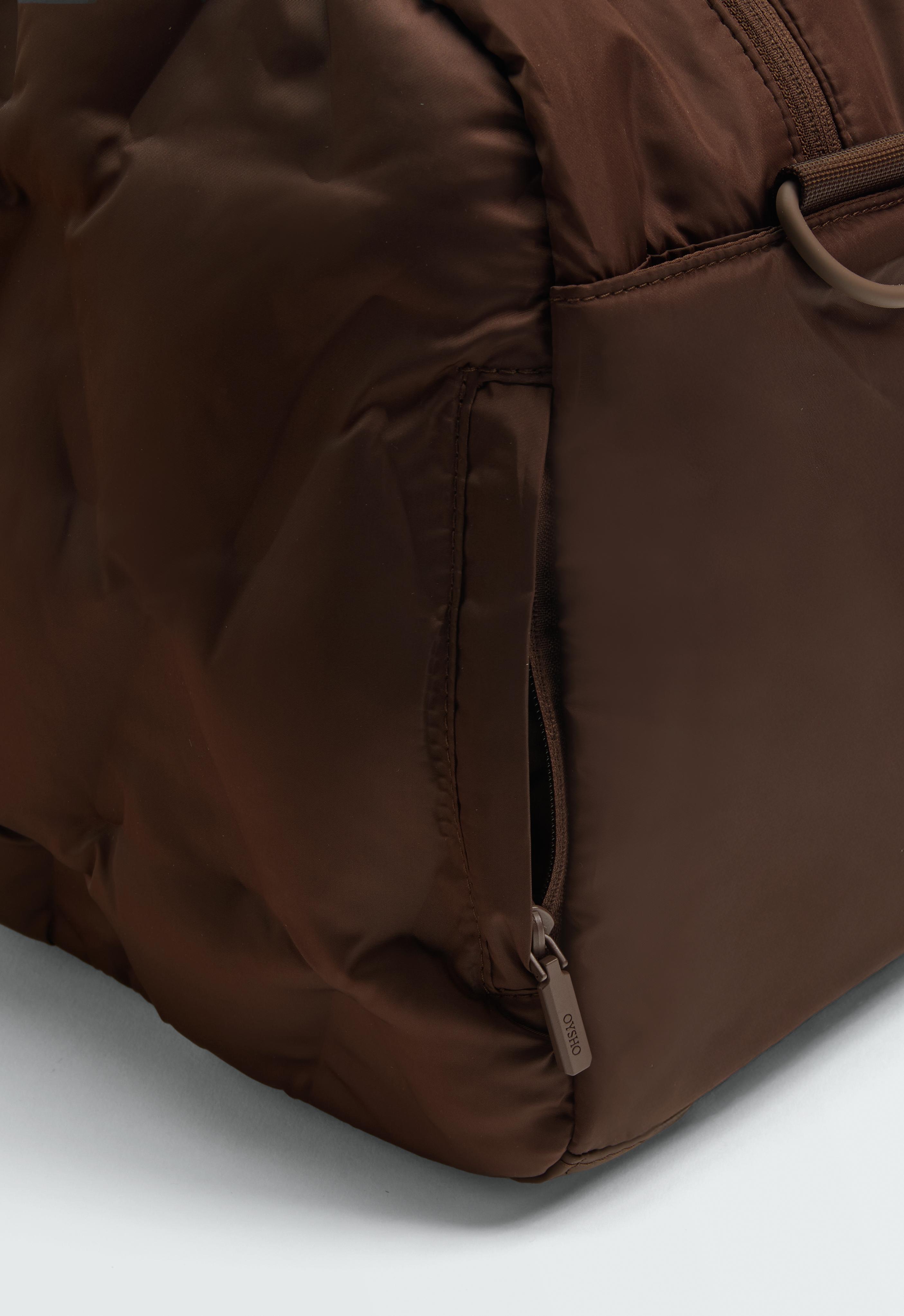 Padded technical sports bag — CHOCOLATE      