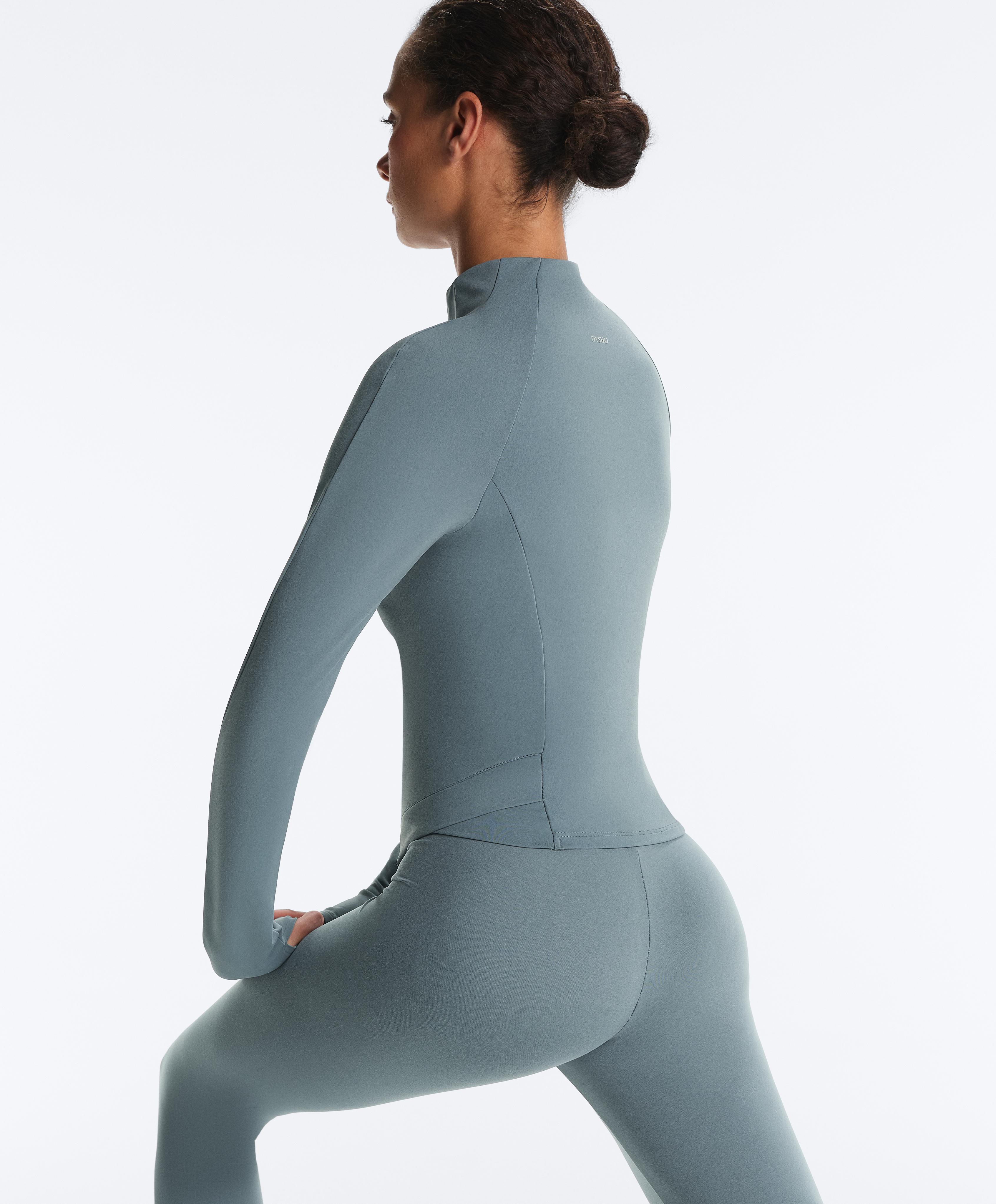Light warm technical jacket — DARK GREY-BLUE