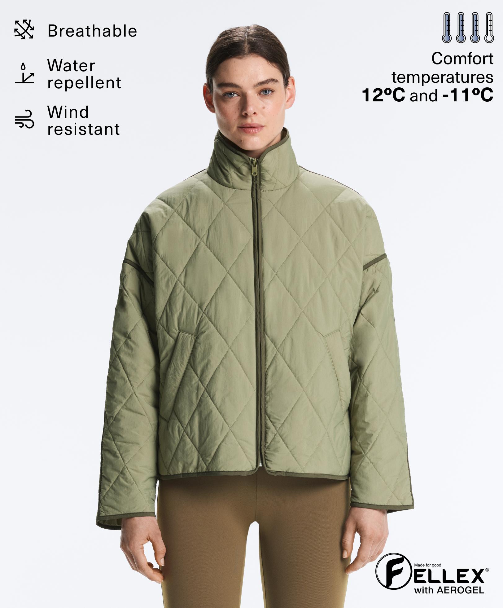 Water-repellent FELLEX® AEROGEL padded jacket