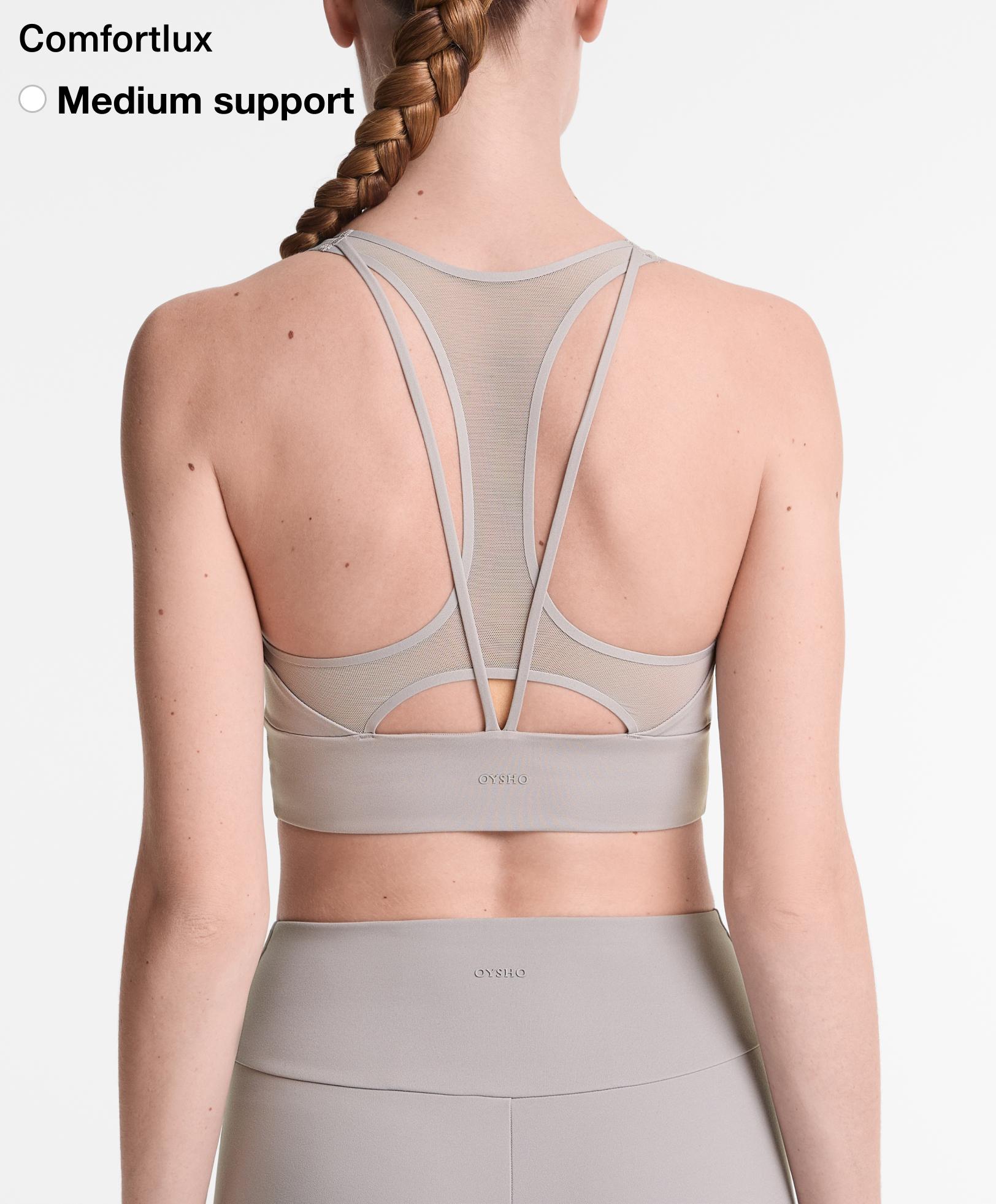 Brassière de sport Comfortlux maintien moyen mesh Brassière de sport Comfortlux maintien moyen mesh