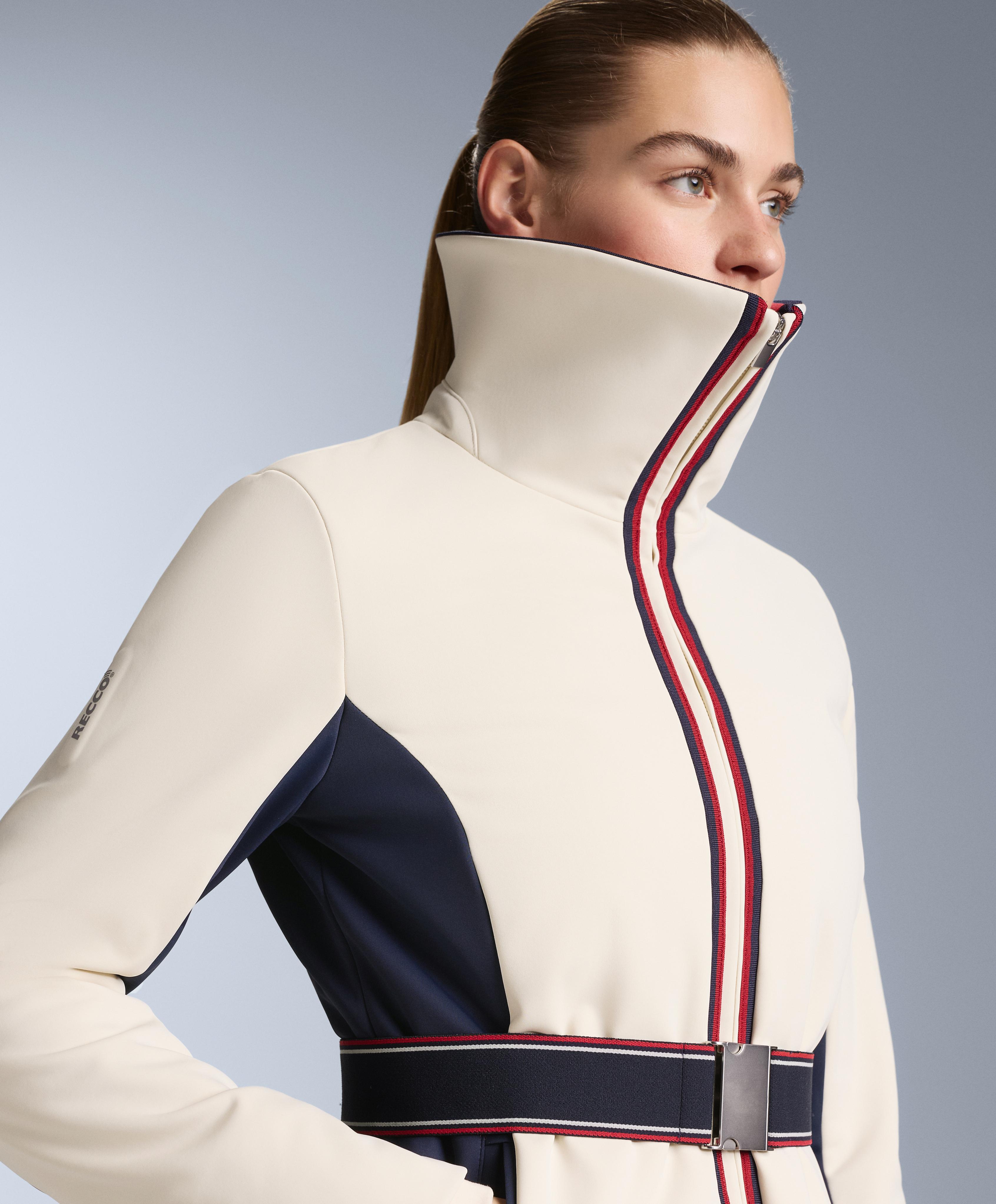 Primaloft® SKI water-resistant retro fitted jacket — PALE ECRU