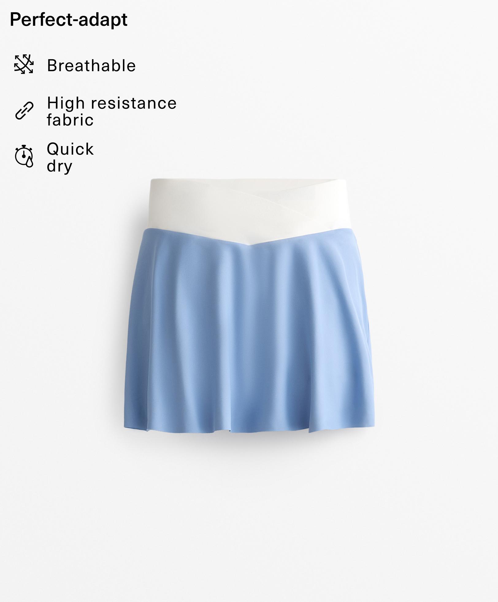 Jupe perfect-adapt taille en V