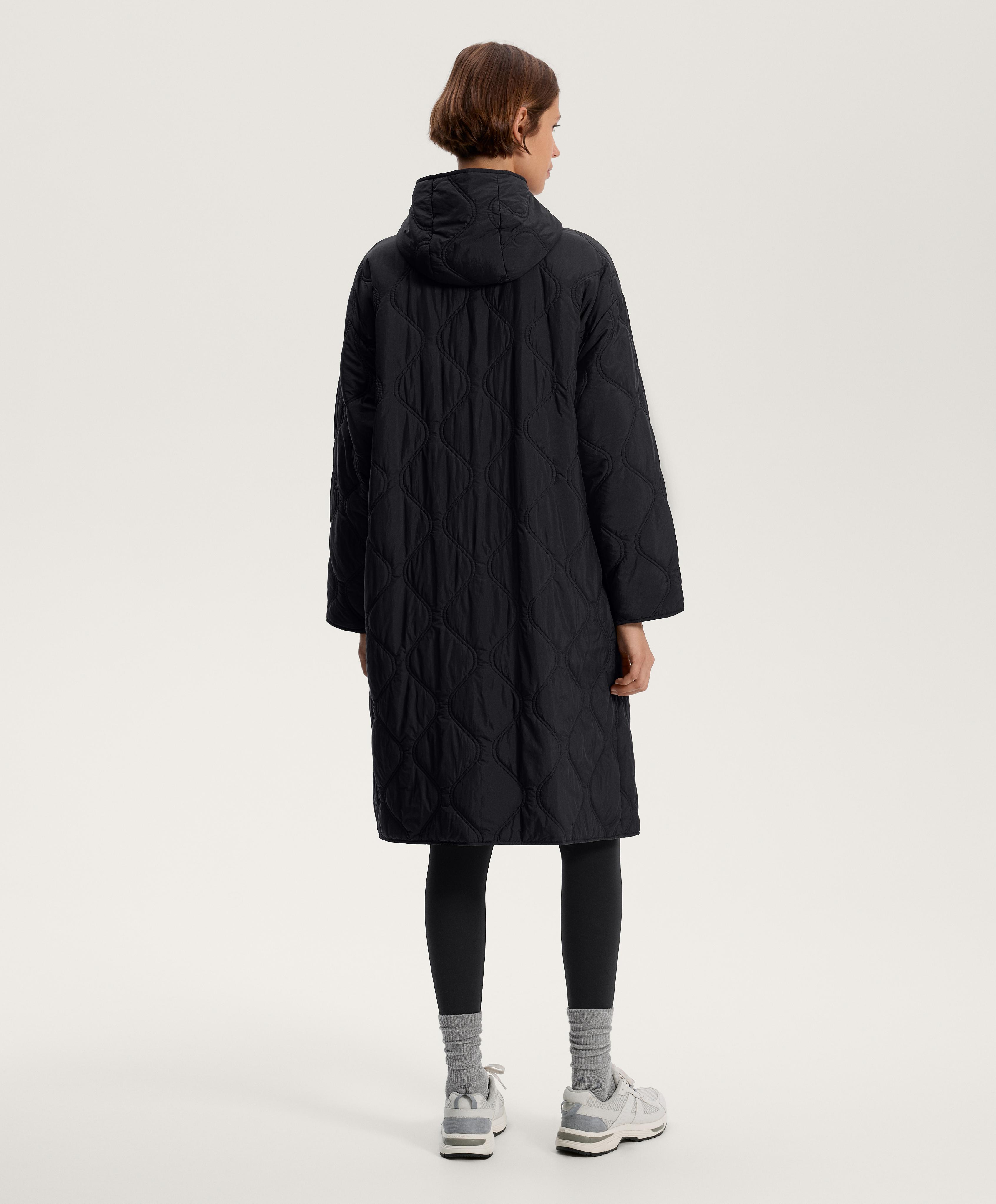 Long water-repellent FELLEX® AEROGEL padded jacket | OYSHO United