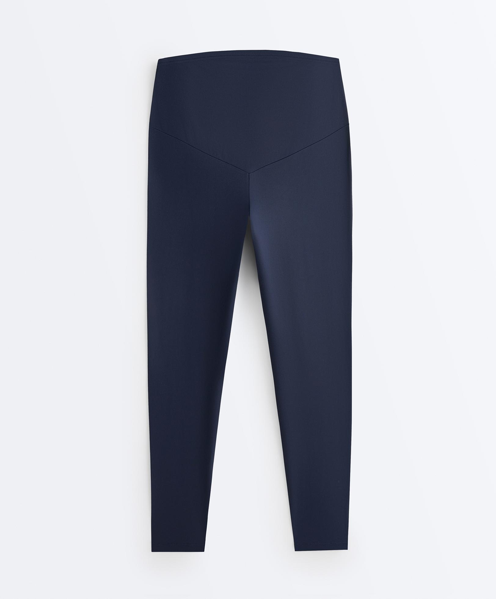 Comfortlux maternity leggings — NAVY BLUE