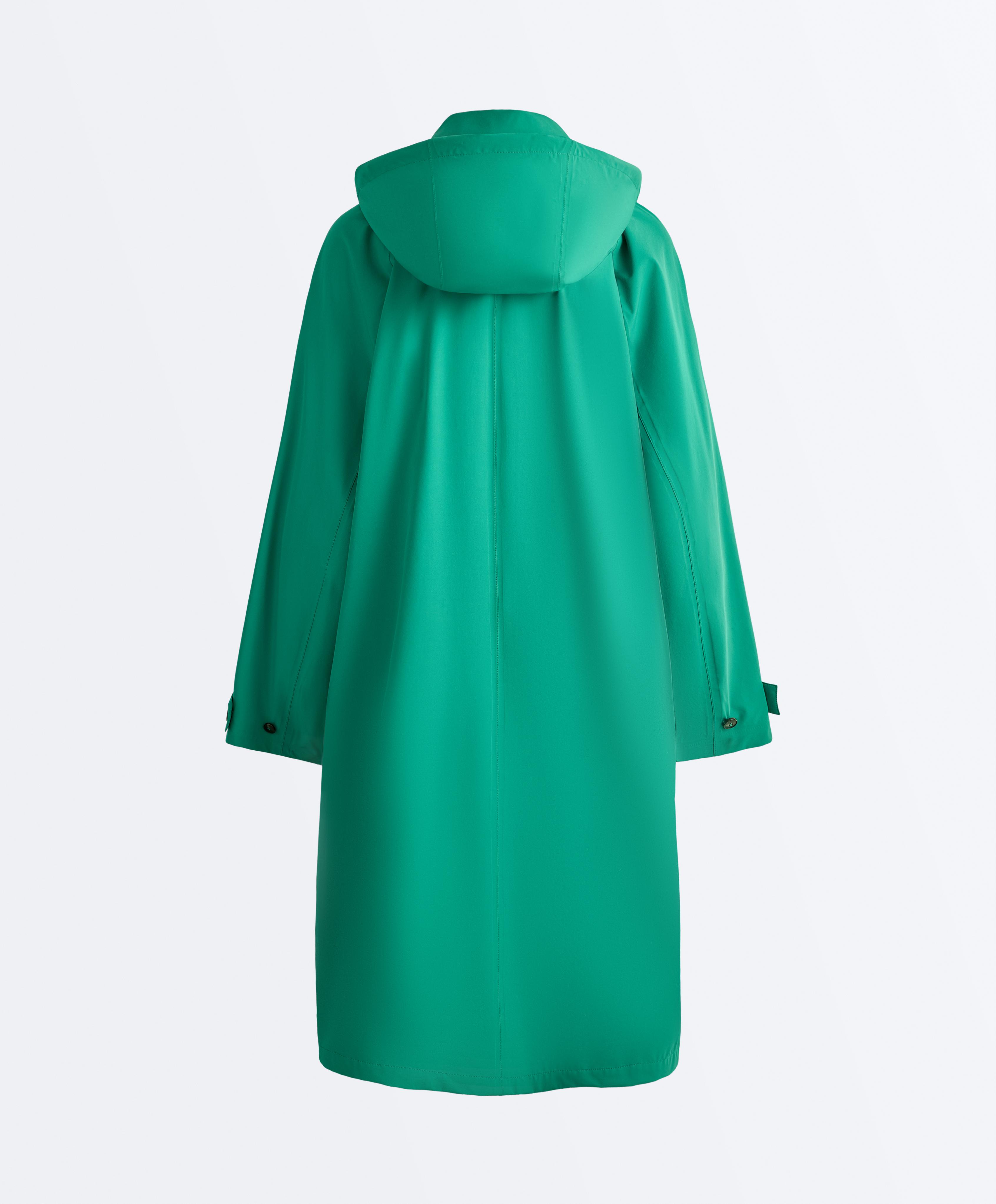Midi extra lightweight 10k waterproof jacket — EMERALD GREEN