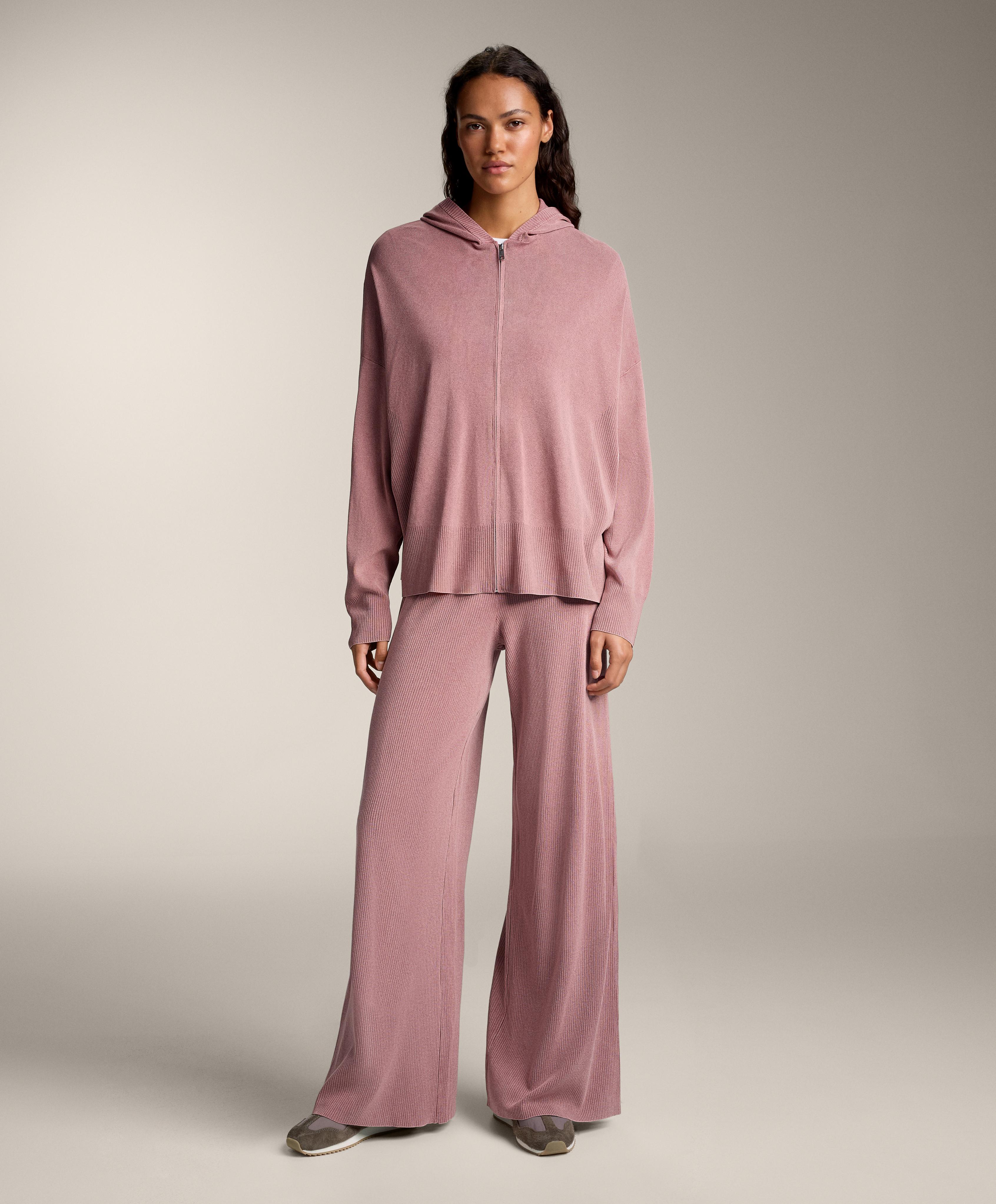 Ίσιο πλεκτό παντελόνι με ειδική πλύση - Εκπτώσεις Ίσιο πλεκτό παντελόνι με ειδική πλύση - Εκπτώσεις