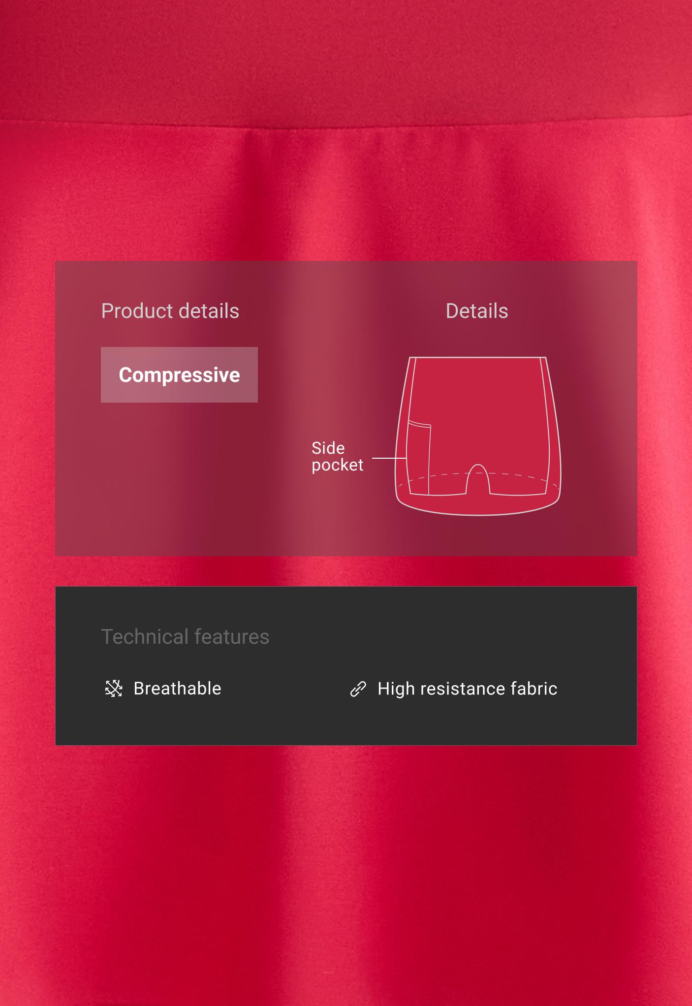 High rise Compressive skirt