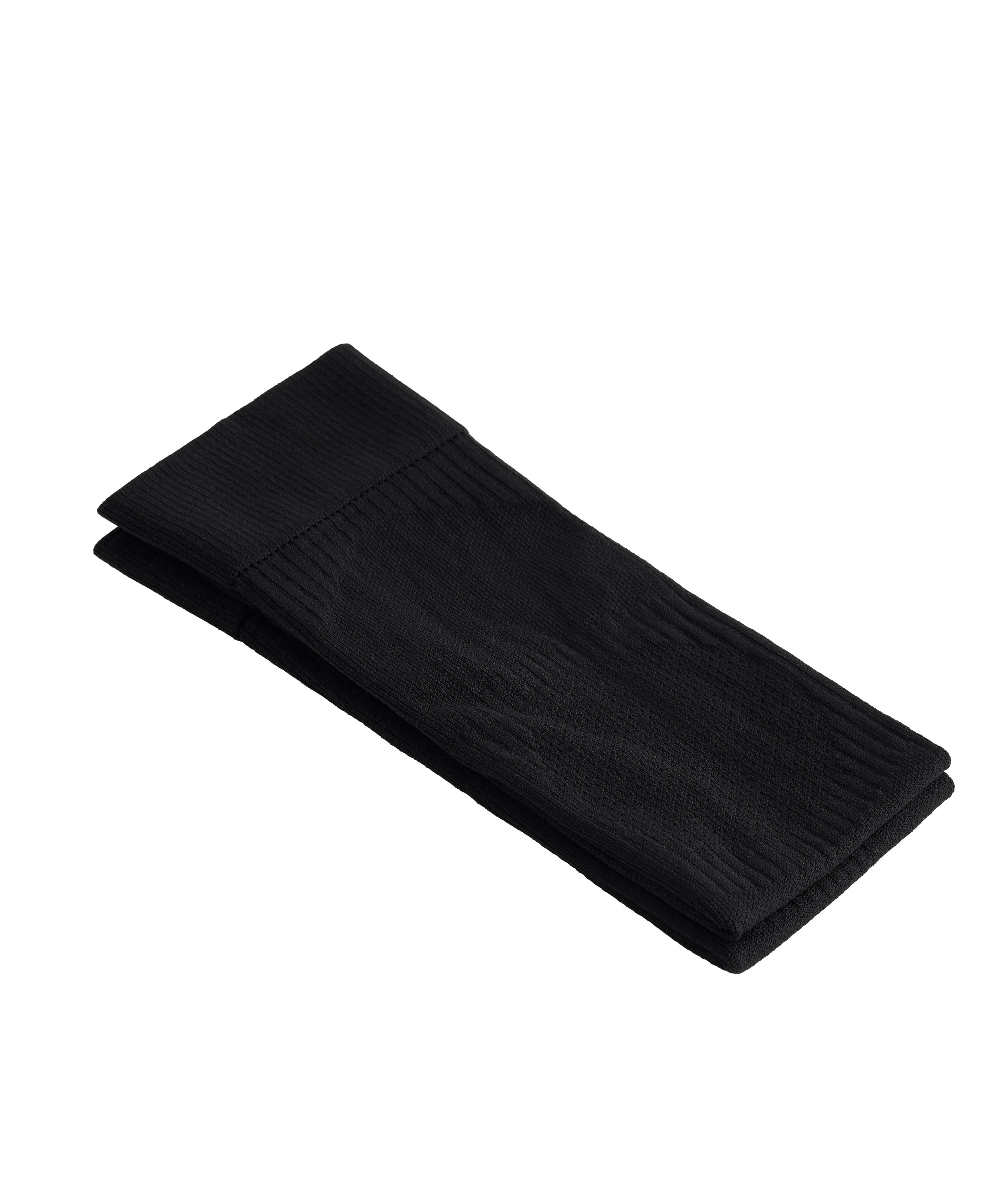 Running arm sleeves — BLACK