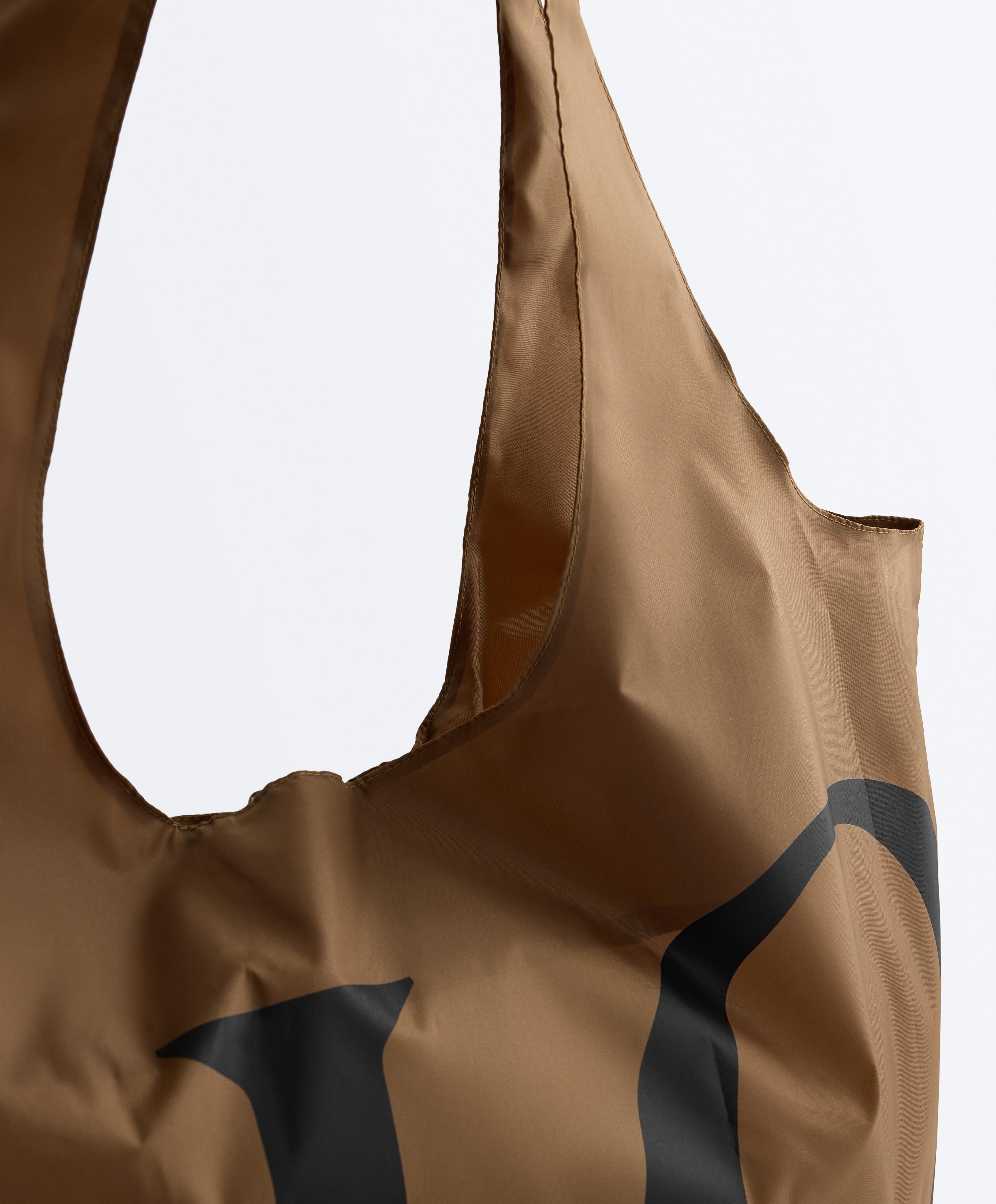 OYSHO Packable Bag — TOFFEE