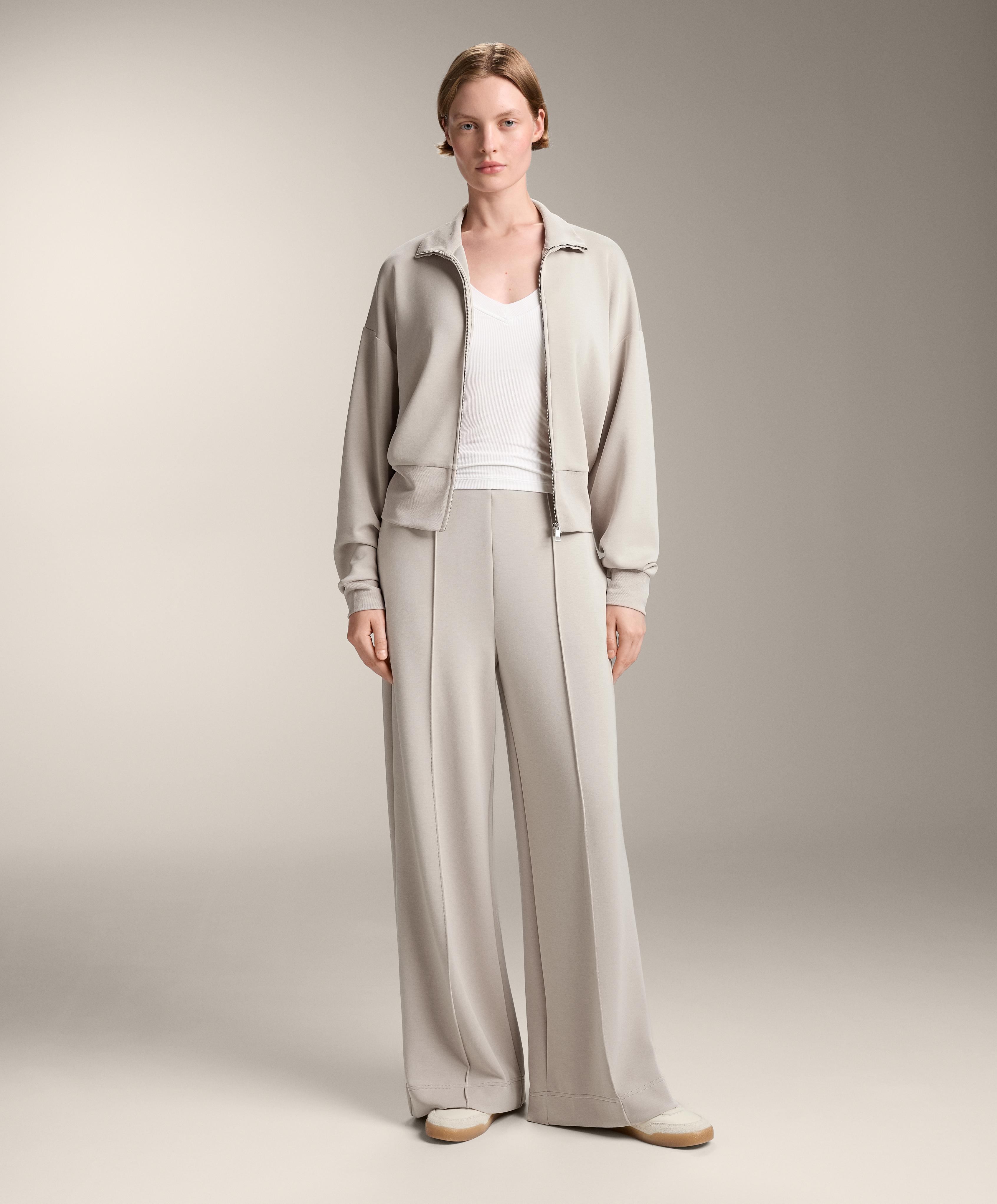 Chaqueta cuello subido con modal tacto suave - Rebajas