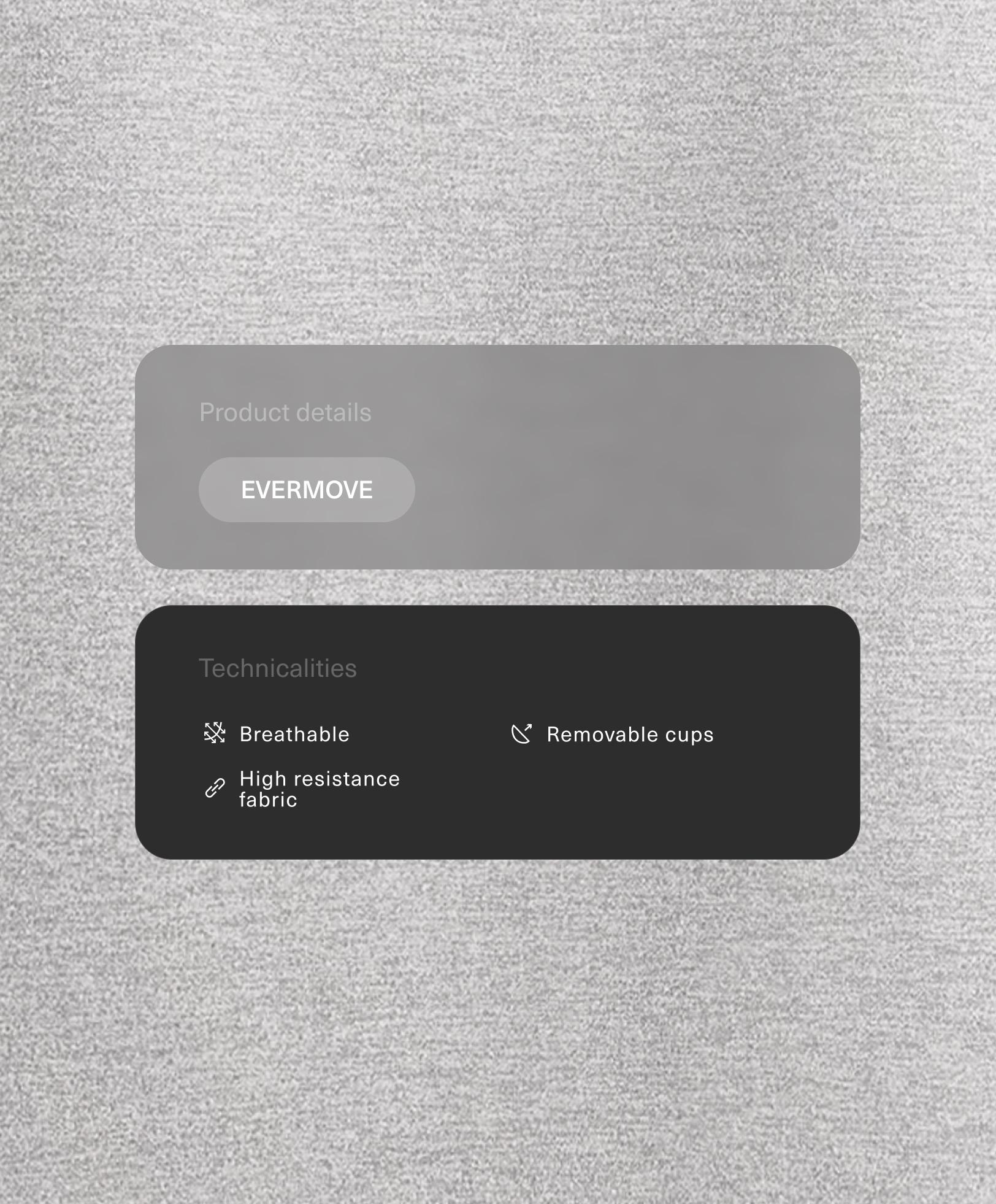 Tank top Evermove se čtvercovým výstřihem