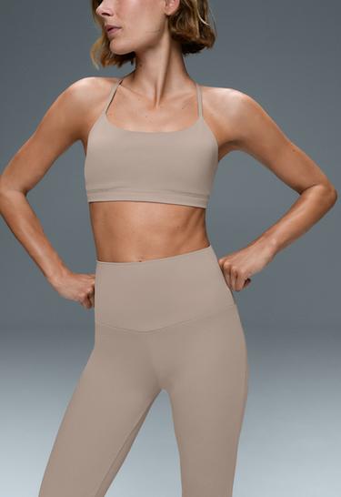 Low-support strap Comfortlux sports bra — LIGHT STONE 4