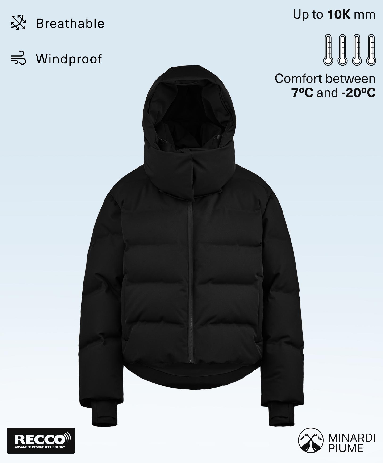 Chamarra plumón MINARDI PIUME SKI resistente al agua - Rebajas