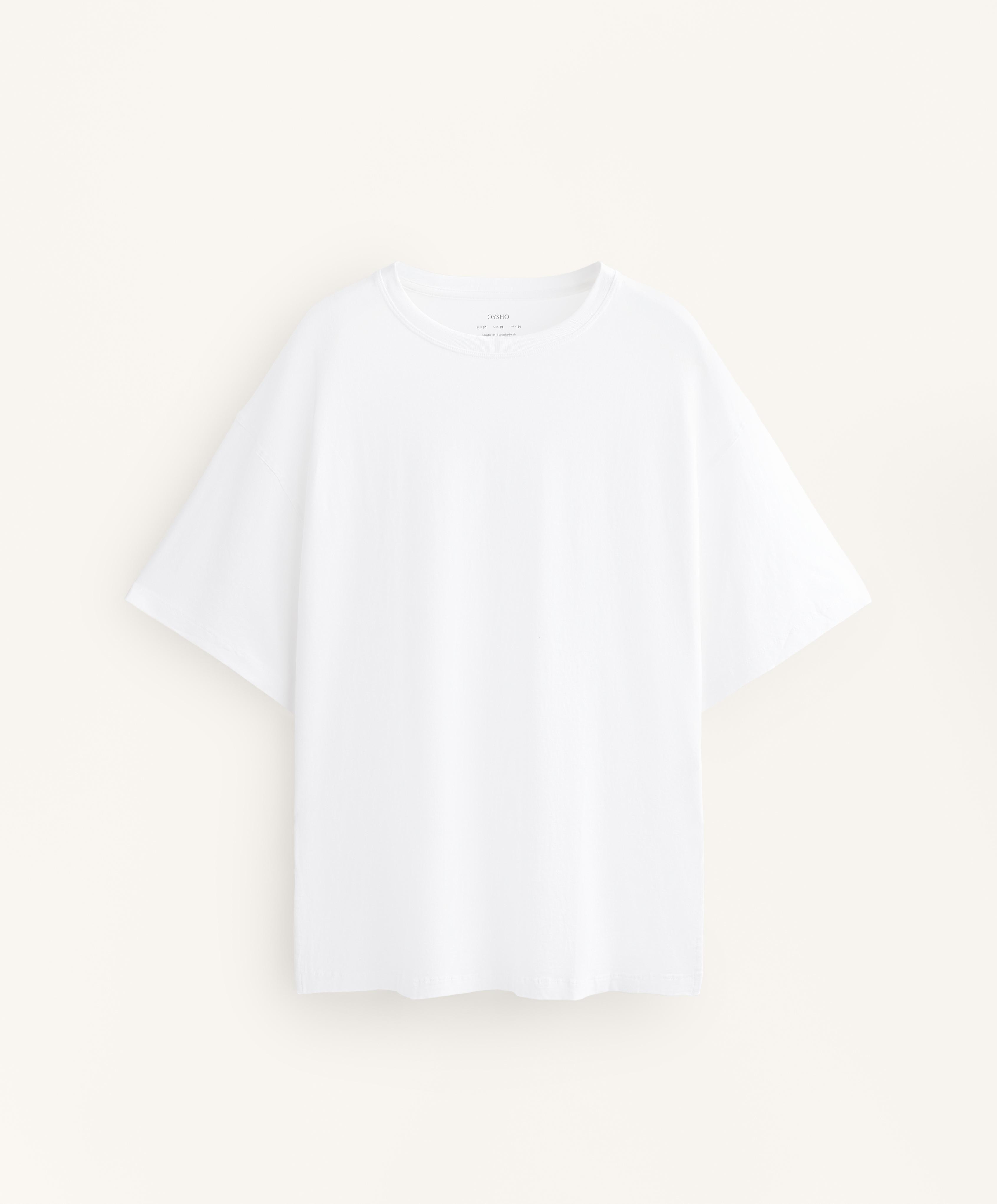 เสื้อยืดแขนสั้นผ้าฝ้ายผสม
