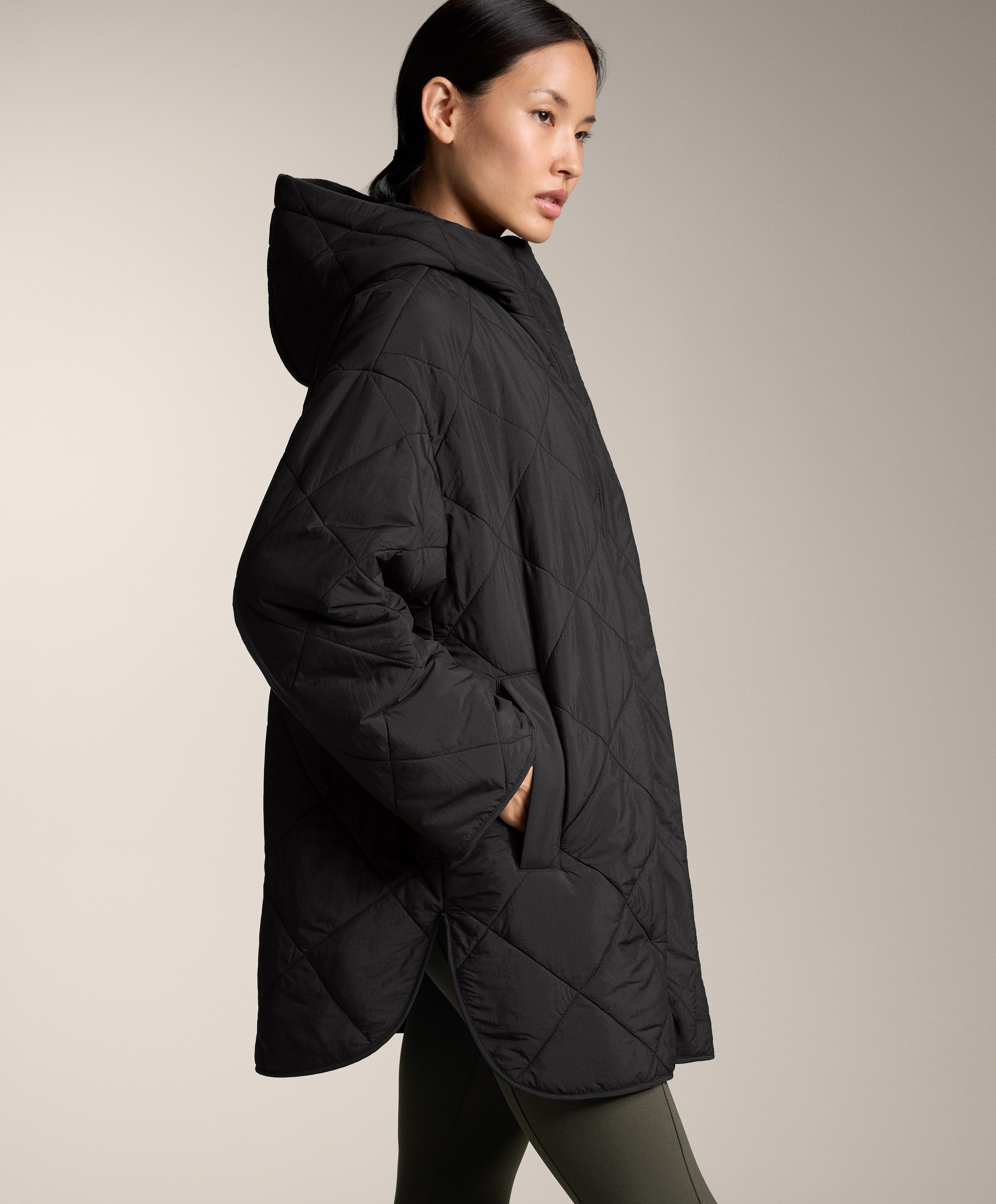 Water-repellent FELLEX® AEROGEL padded jacket — BLACK