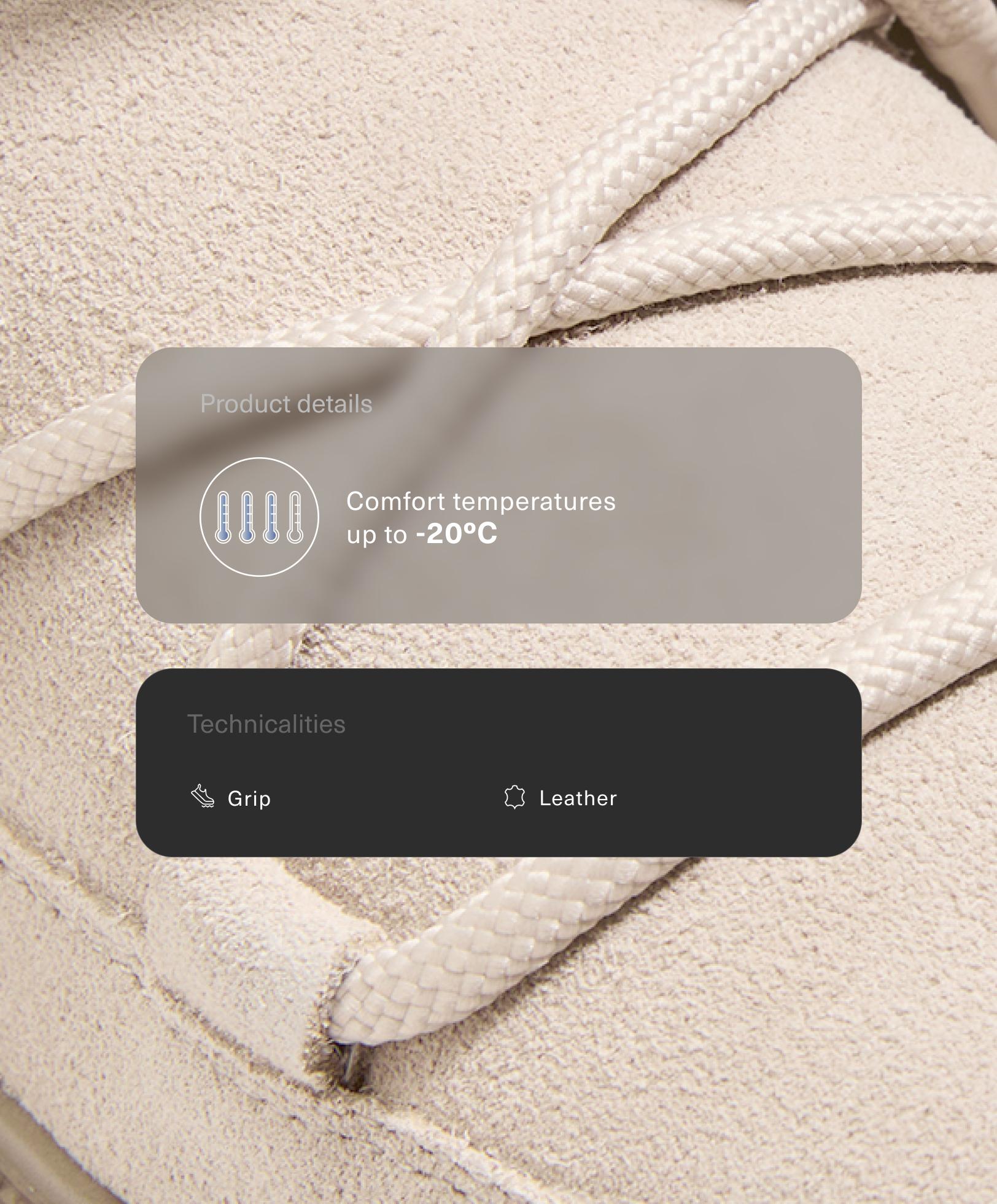 Split-leather platform boots with flap