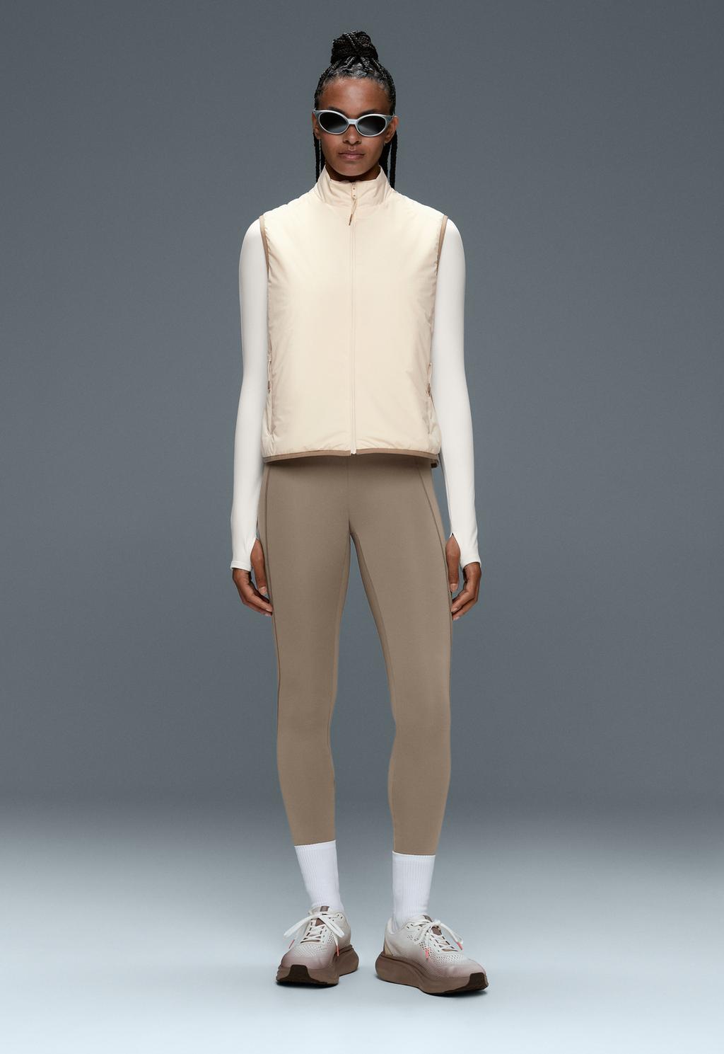 FELLEX® Volcanic technical padded gilet with piping