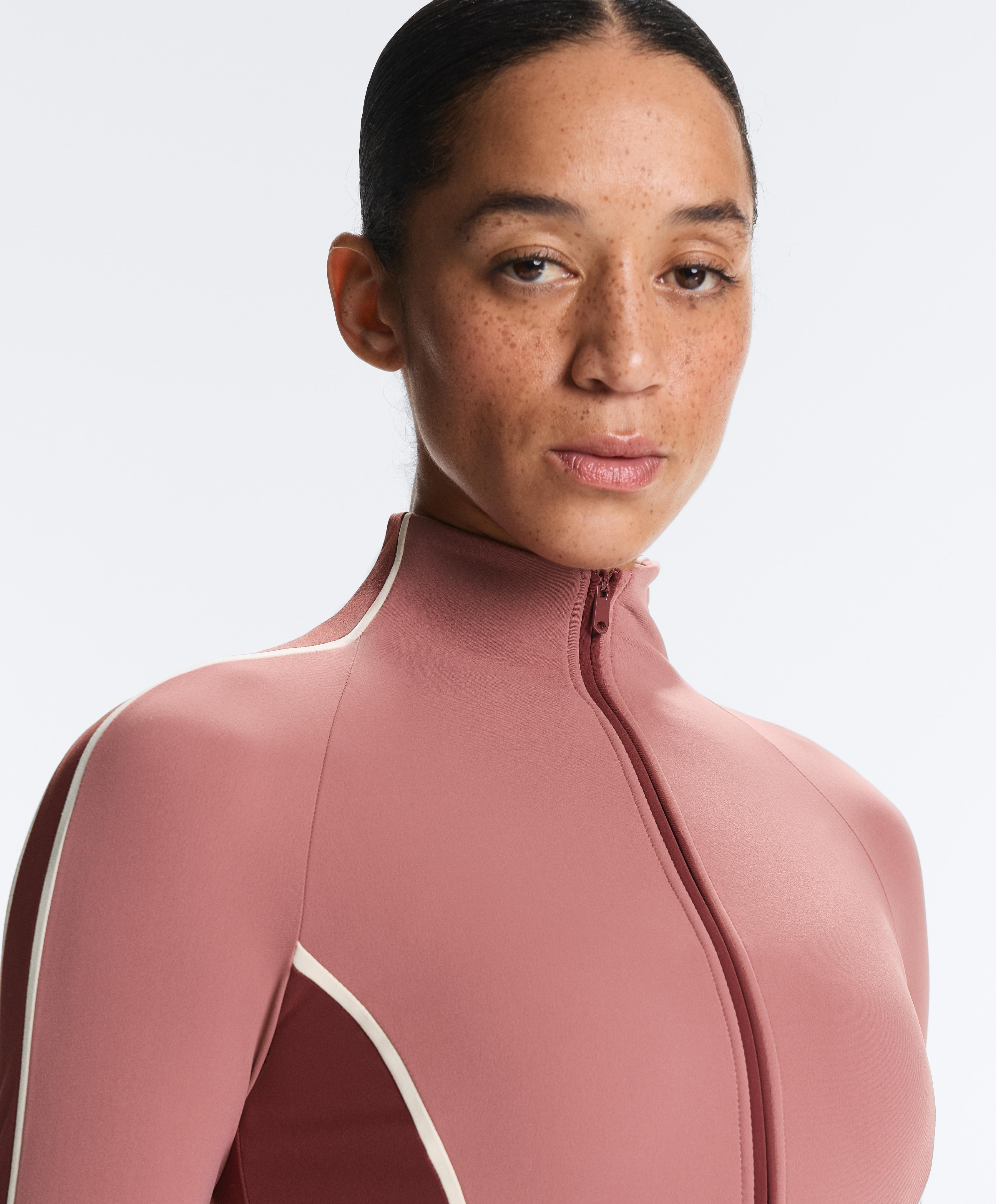 Light warm technical jacket — PALE PINK
