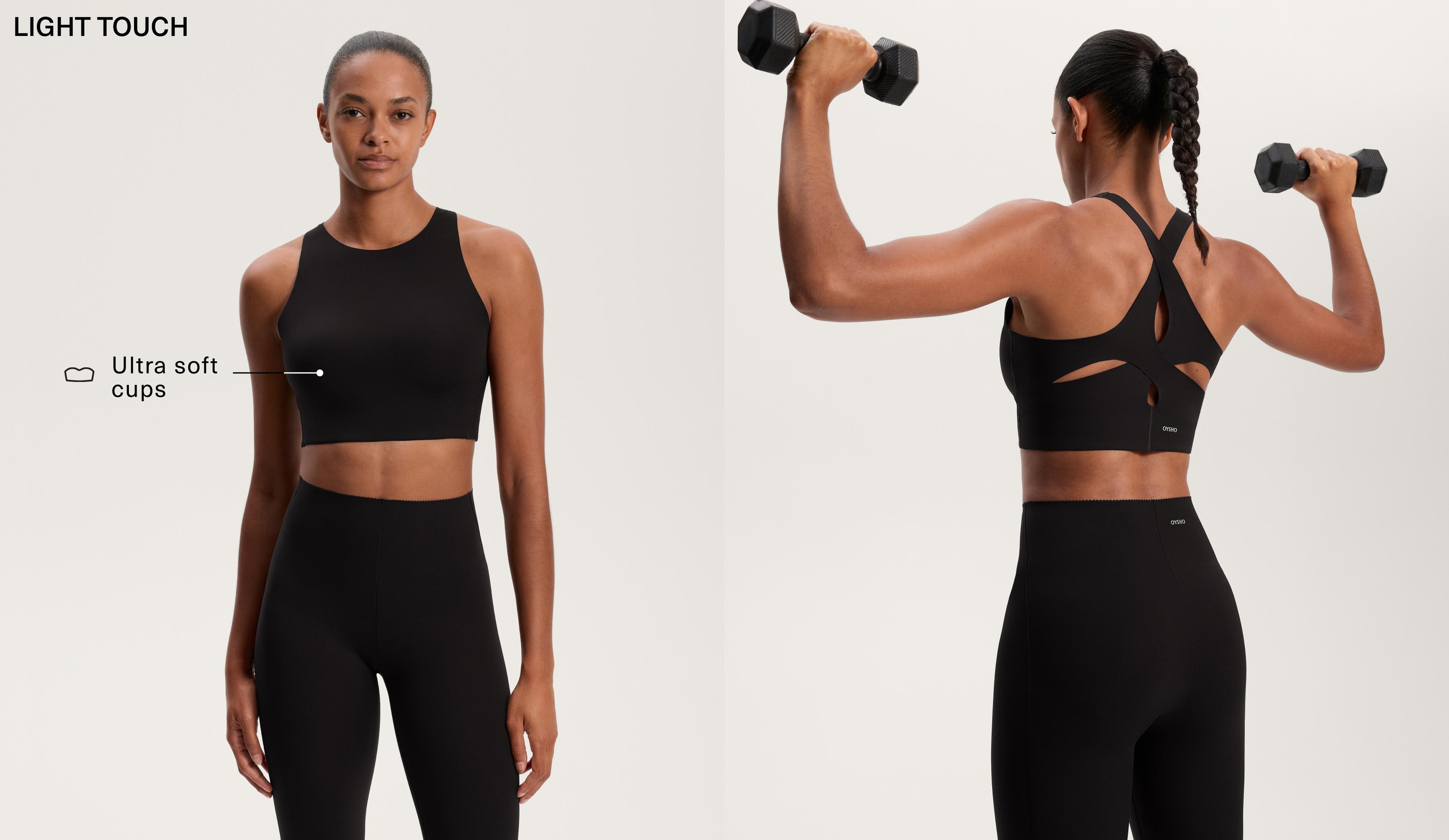 Light Touch medium-support sports bra