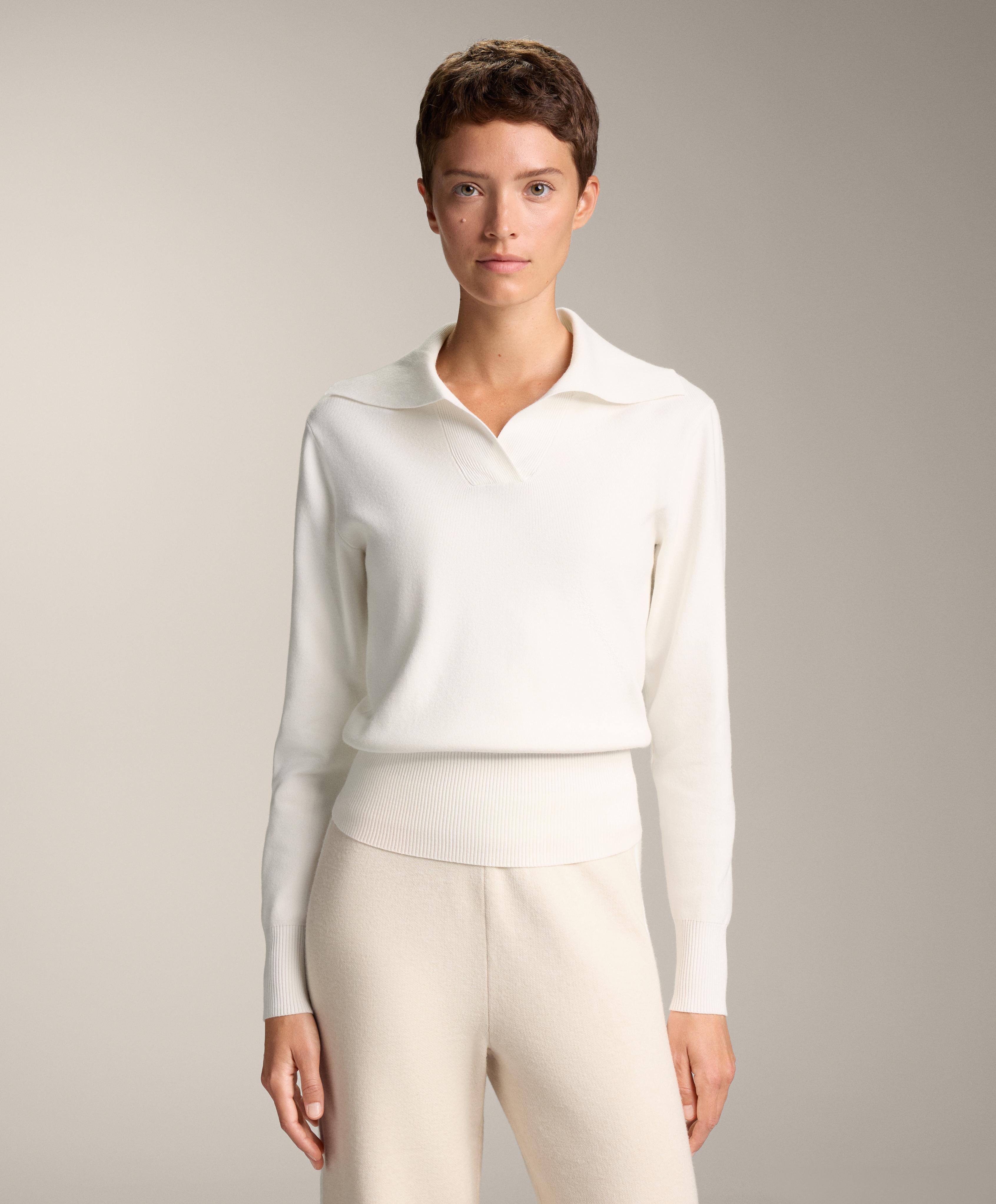 Polo neck jumper