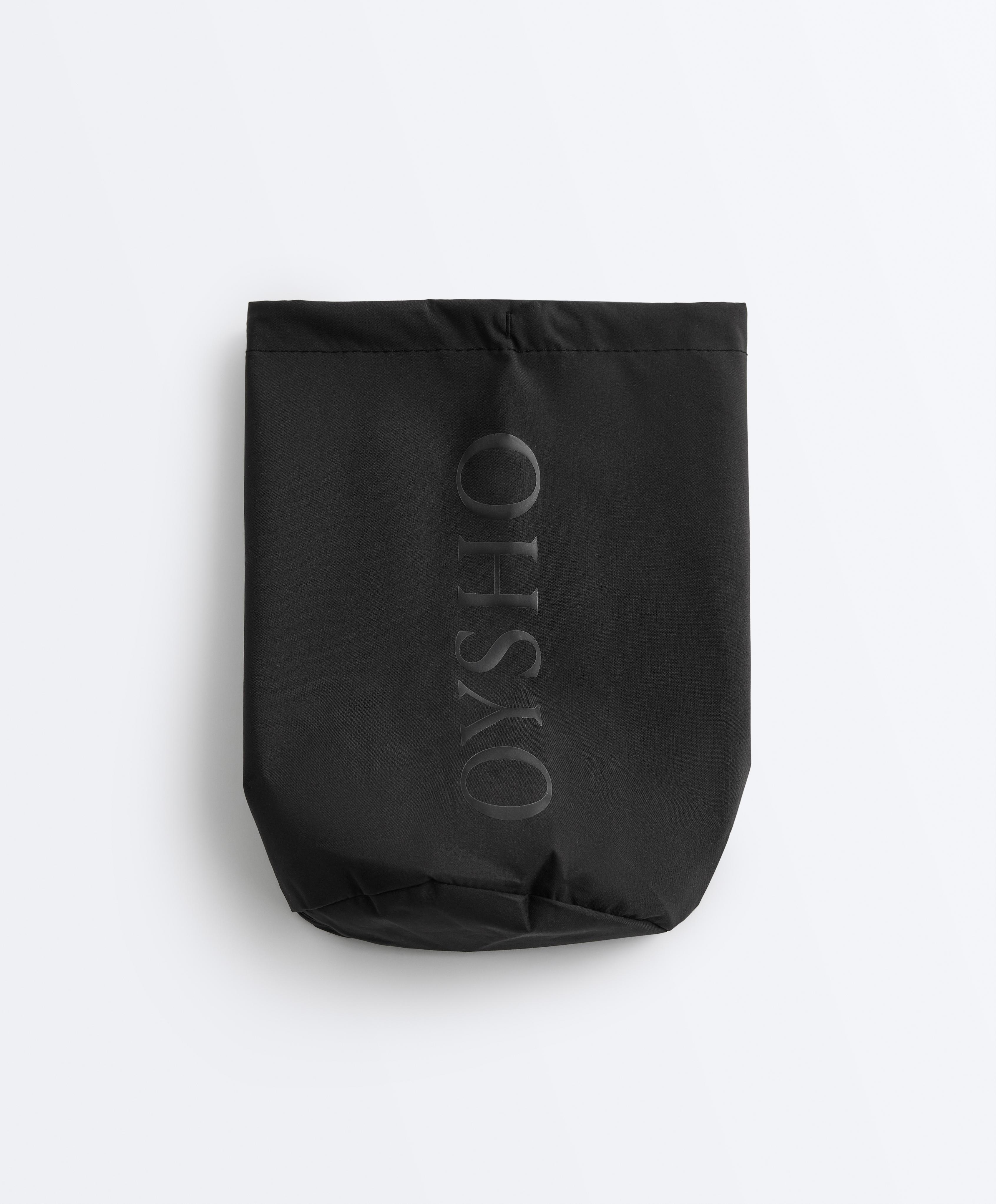 Super extra lightweight 10k packable waterproof jacket — BLACK