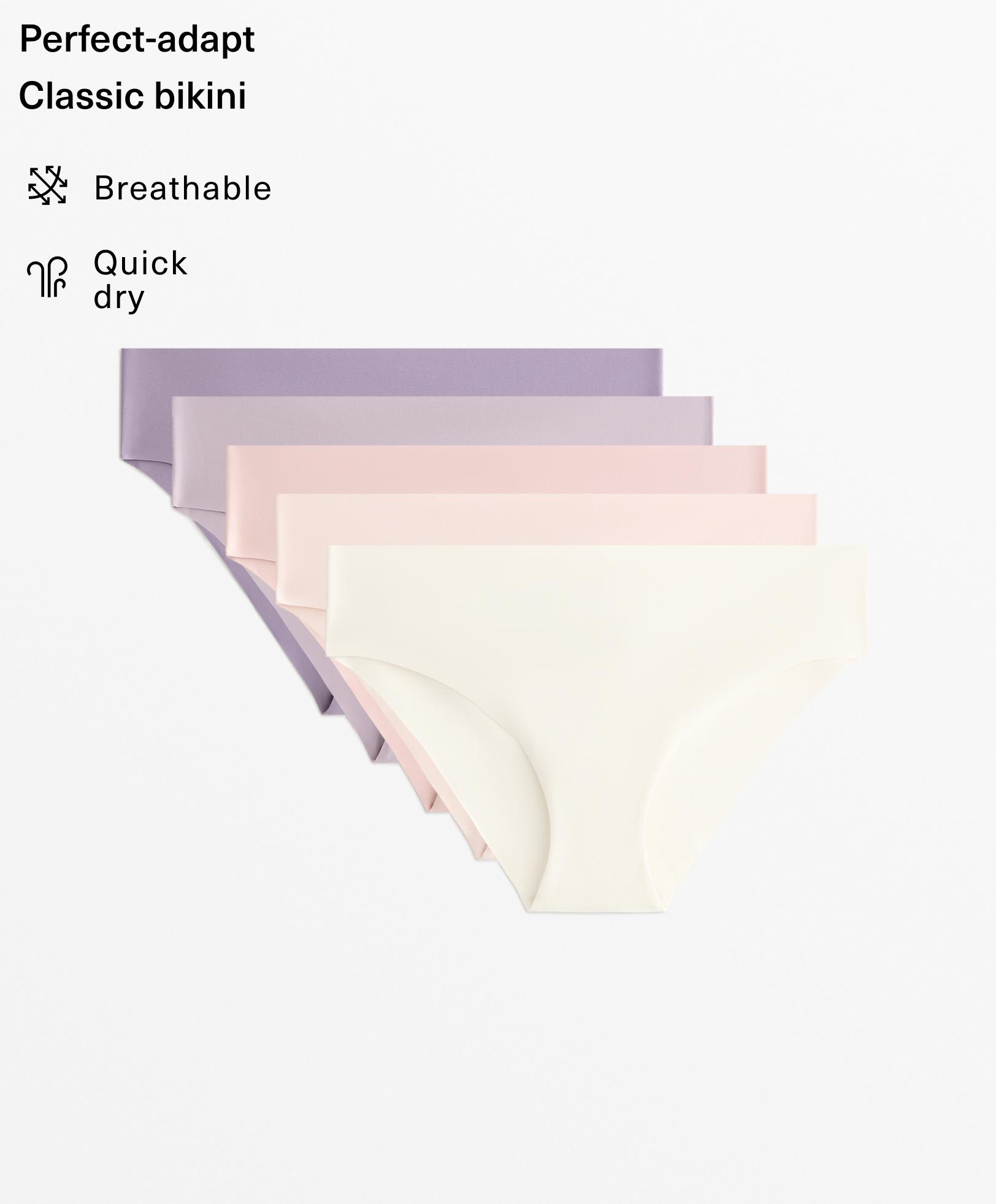 5 classic invisible polyamide blend briefs