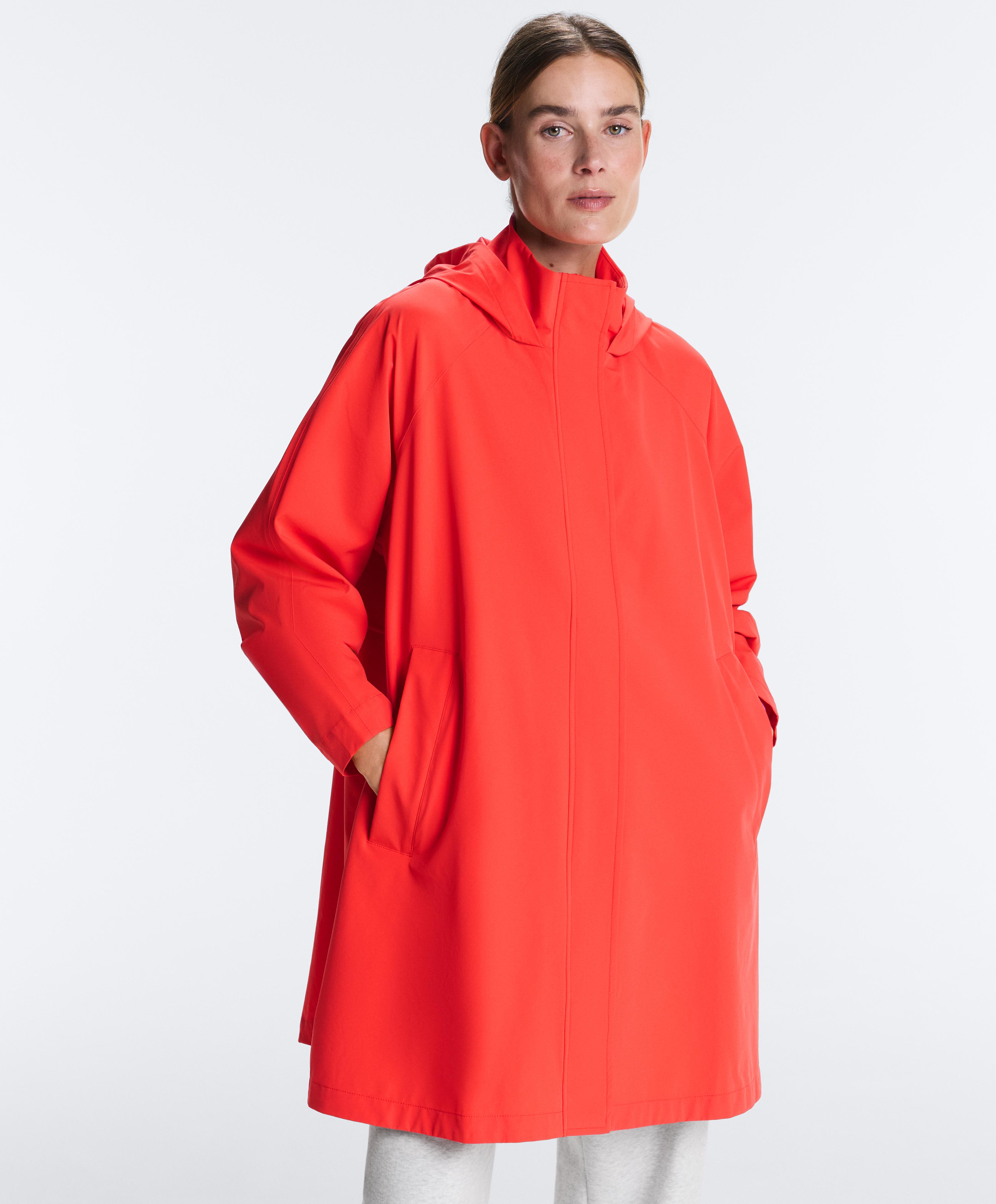 Extra lightweight 10k waterproof jacket — BRIGHT ORANGE