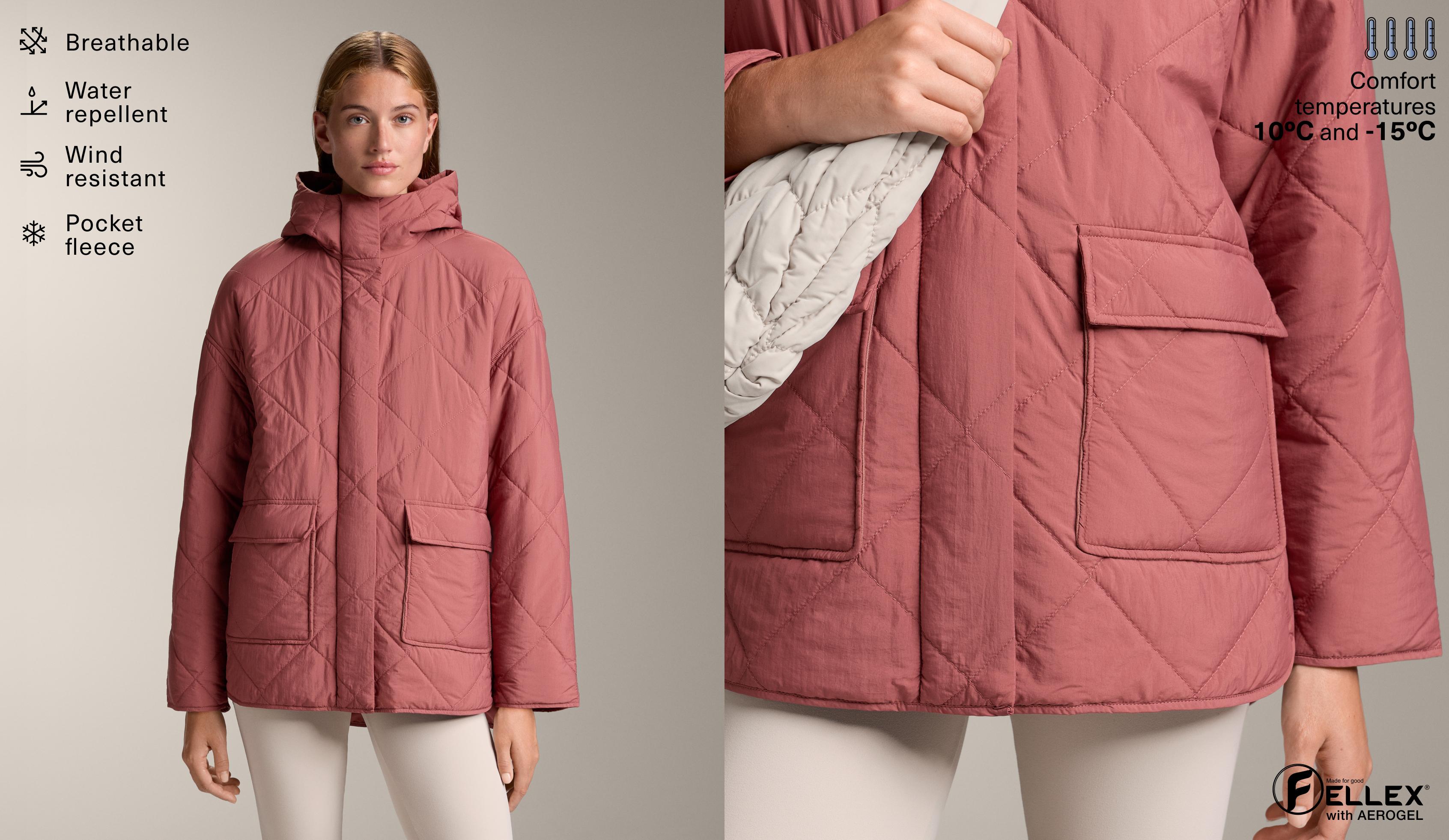 Lightweight, water-repellent FELLEX® AEROGEL padded jacket - Sale
