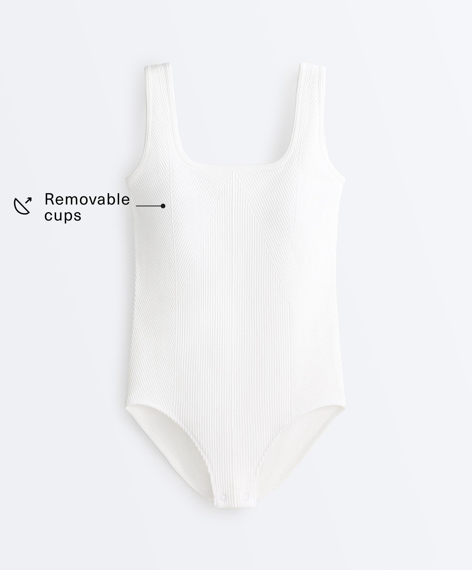 Seamless square neck bodysuit Seamless square neck bodysuit