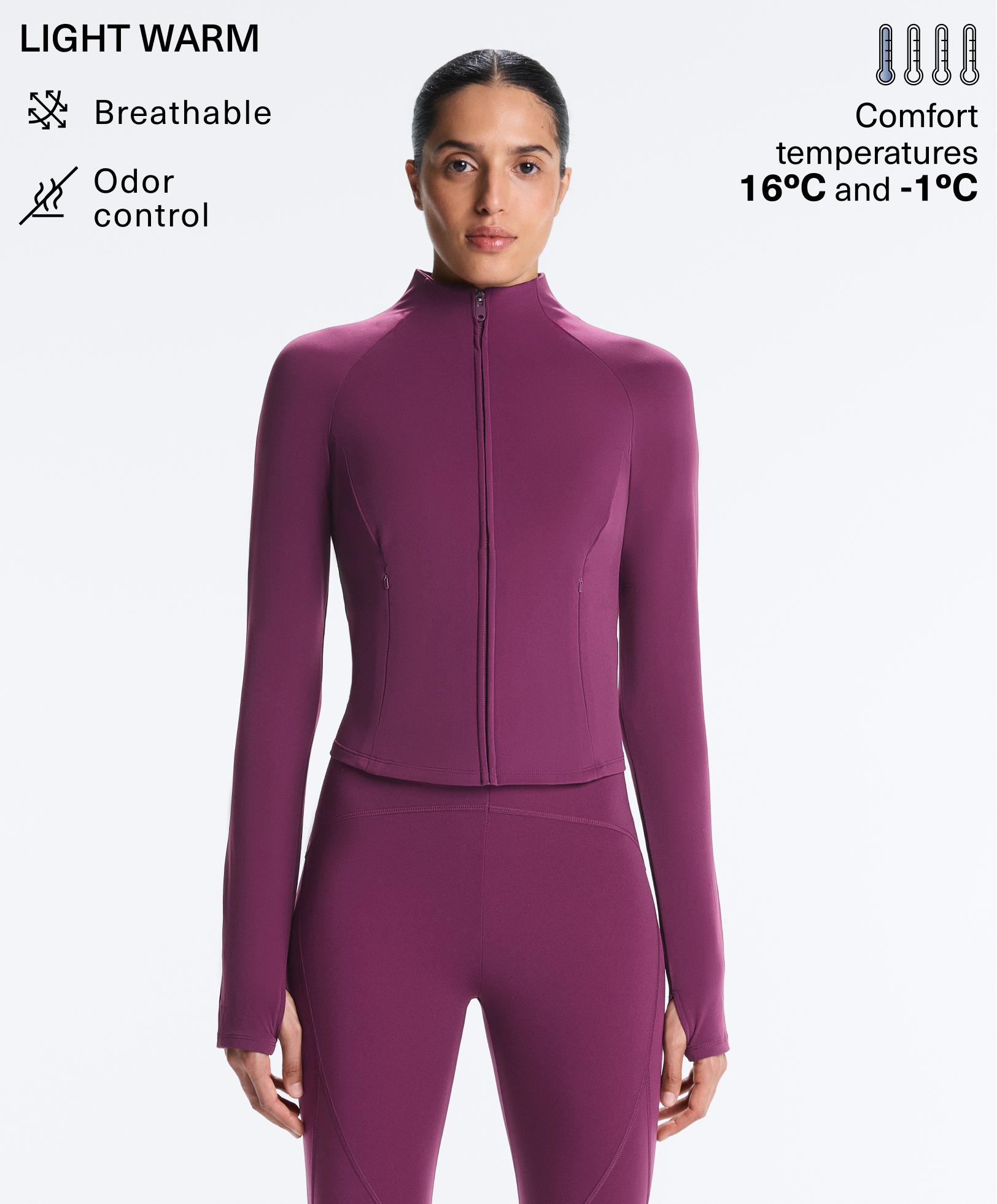 جاكيت تقني دافئ خفيف