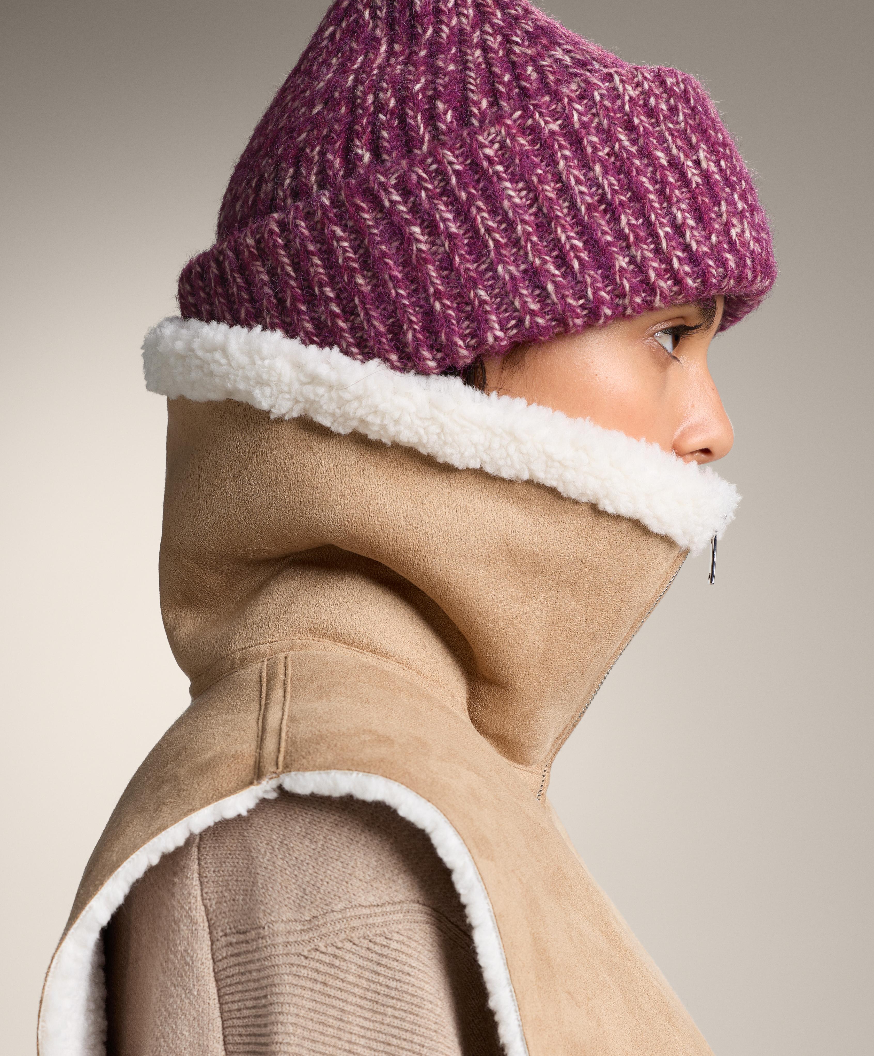 Melírovaná štrikovaná čiapka - Zľava Melírovaná štrikovaná čiapka - Zľava