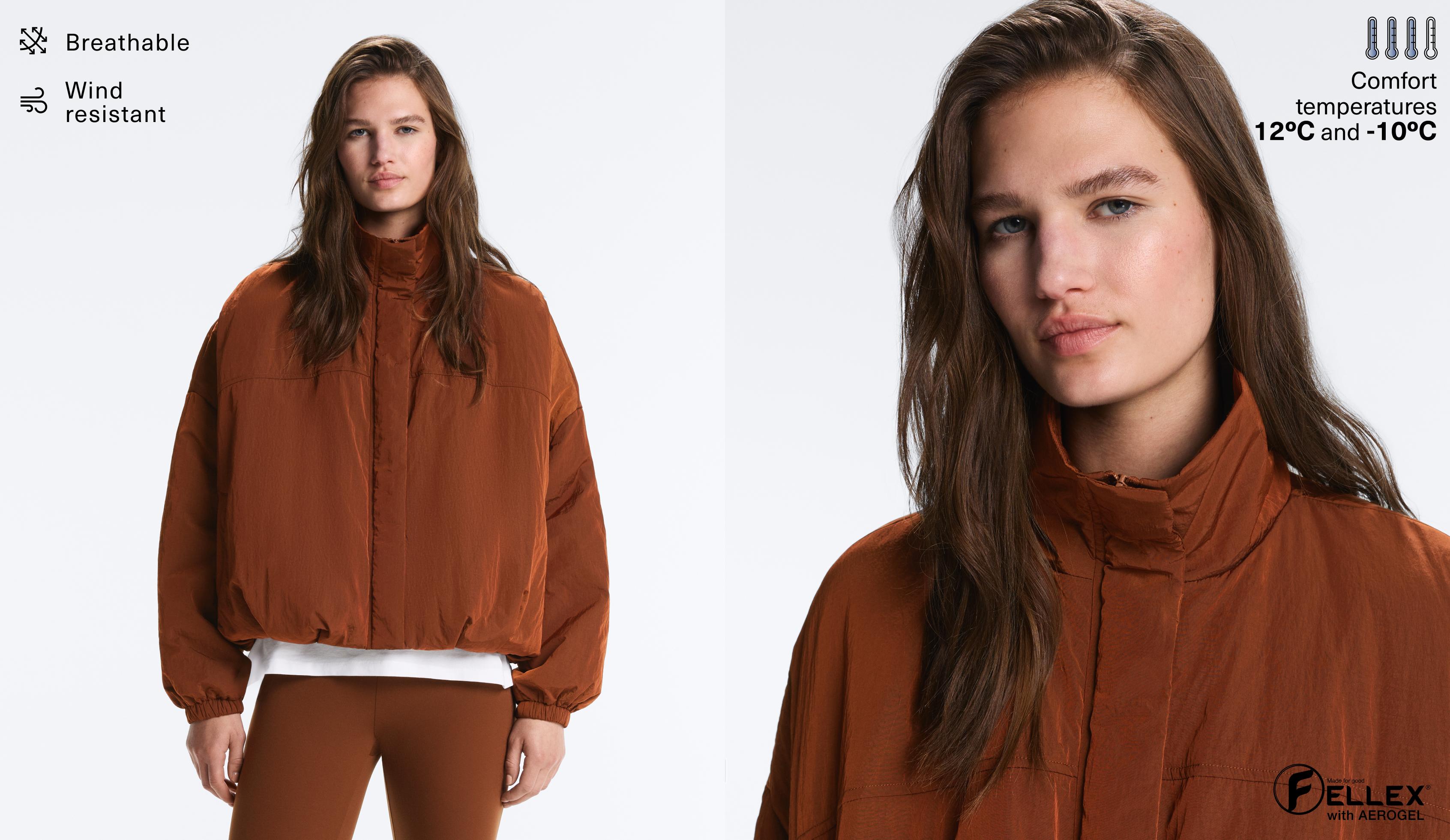 Giacca imbottita corta FELLEX® con AEROGEL