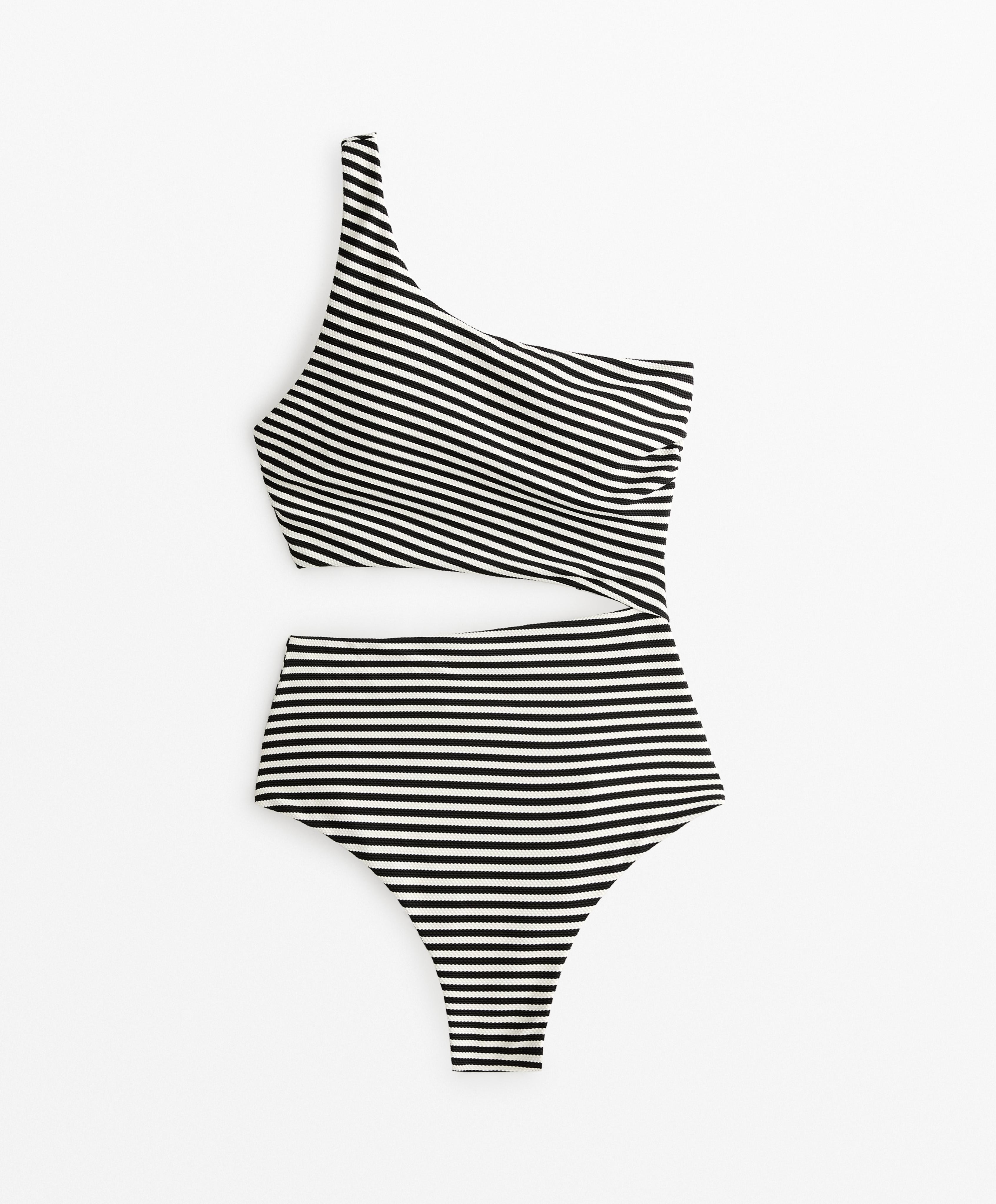 Trikini asymétrique rayé Trikini asymétrique rayé