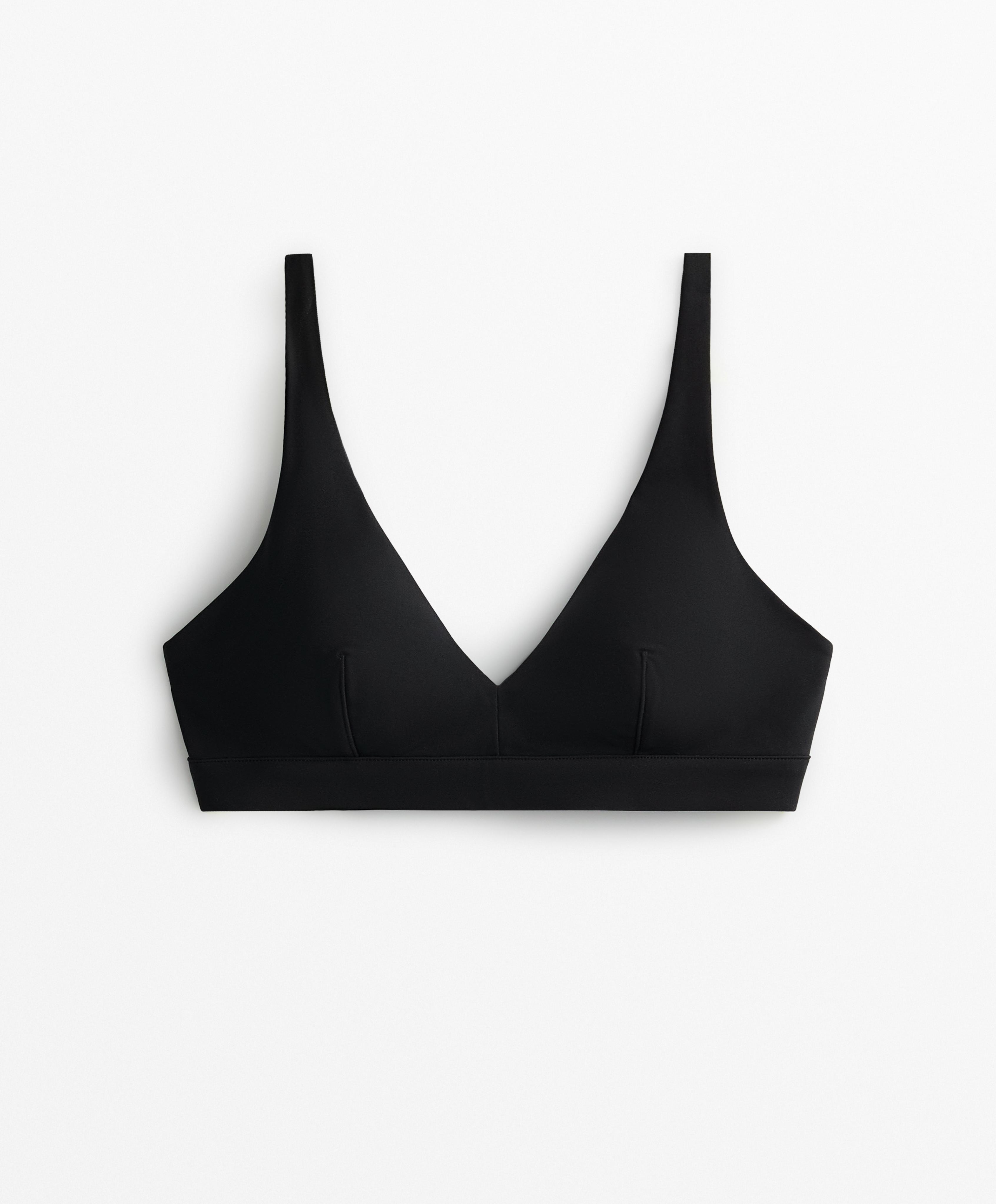 Haut de bikini halter effet sculptant Haut de bikini halter effet sculptant