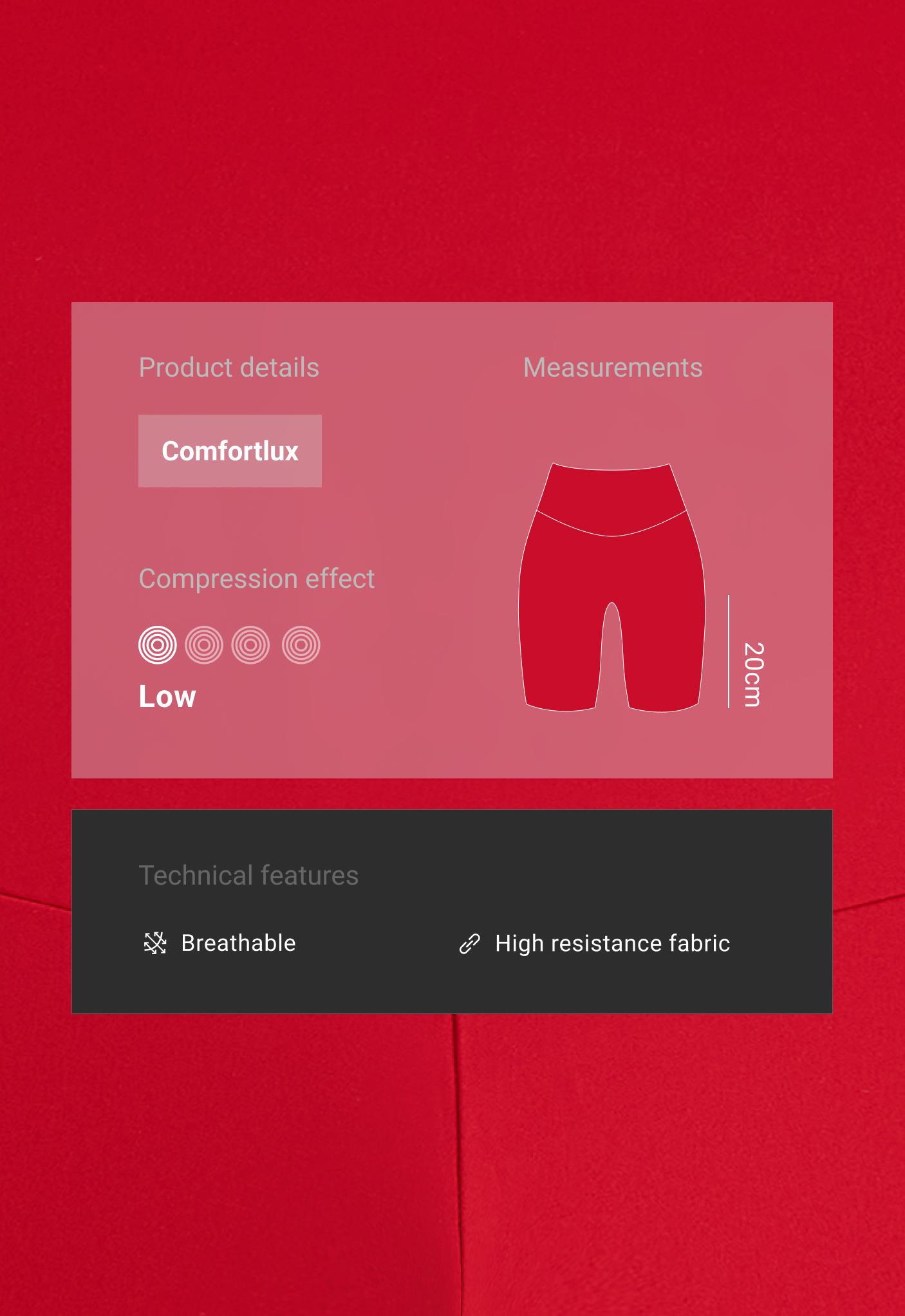 لغينغ Comfortlux للحوامل بطول 20 سم