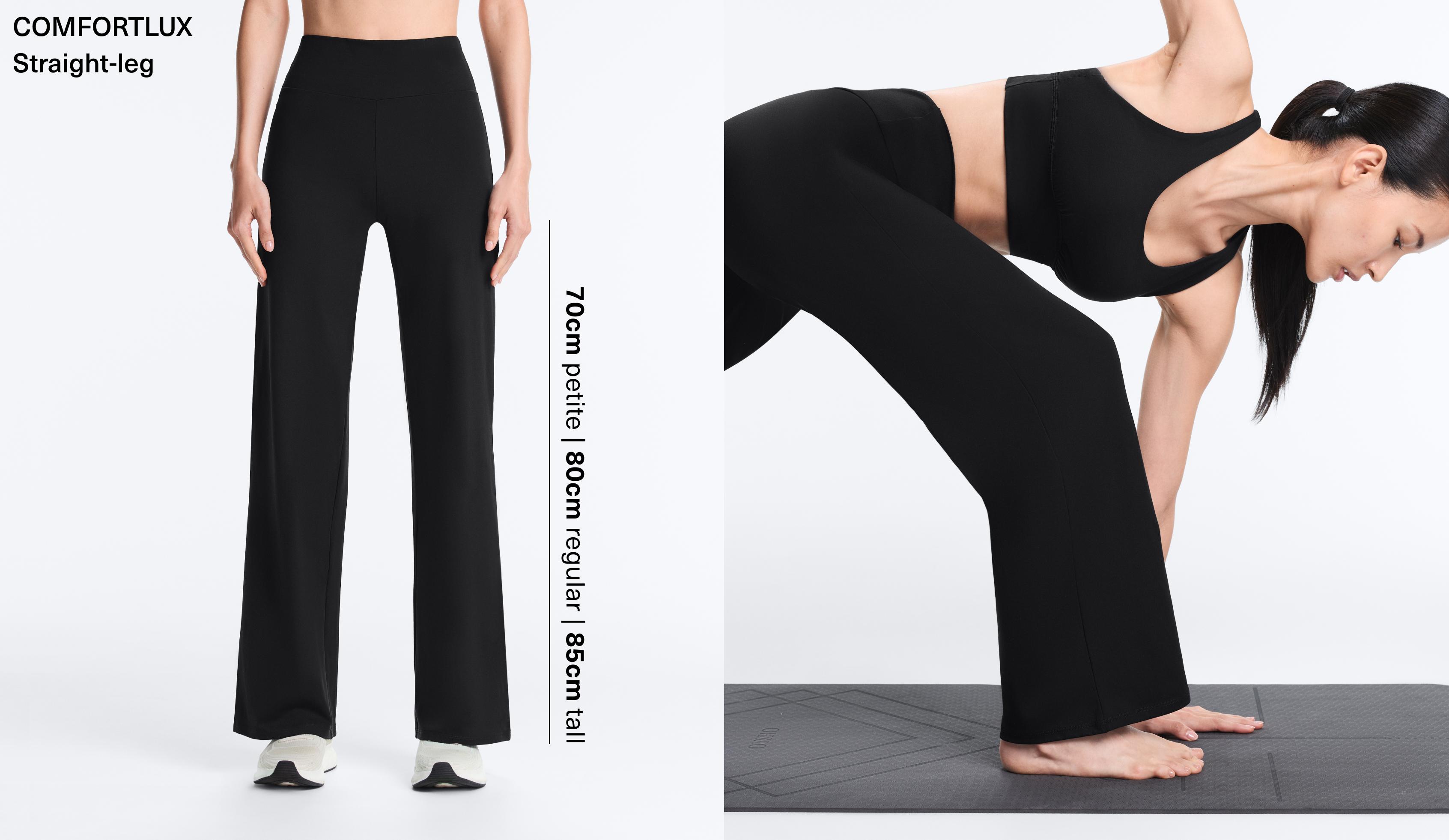 High-rise Comfortlux straight-leg trousers High-rise Comfortlux straight-leg trousers