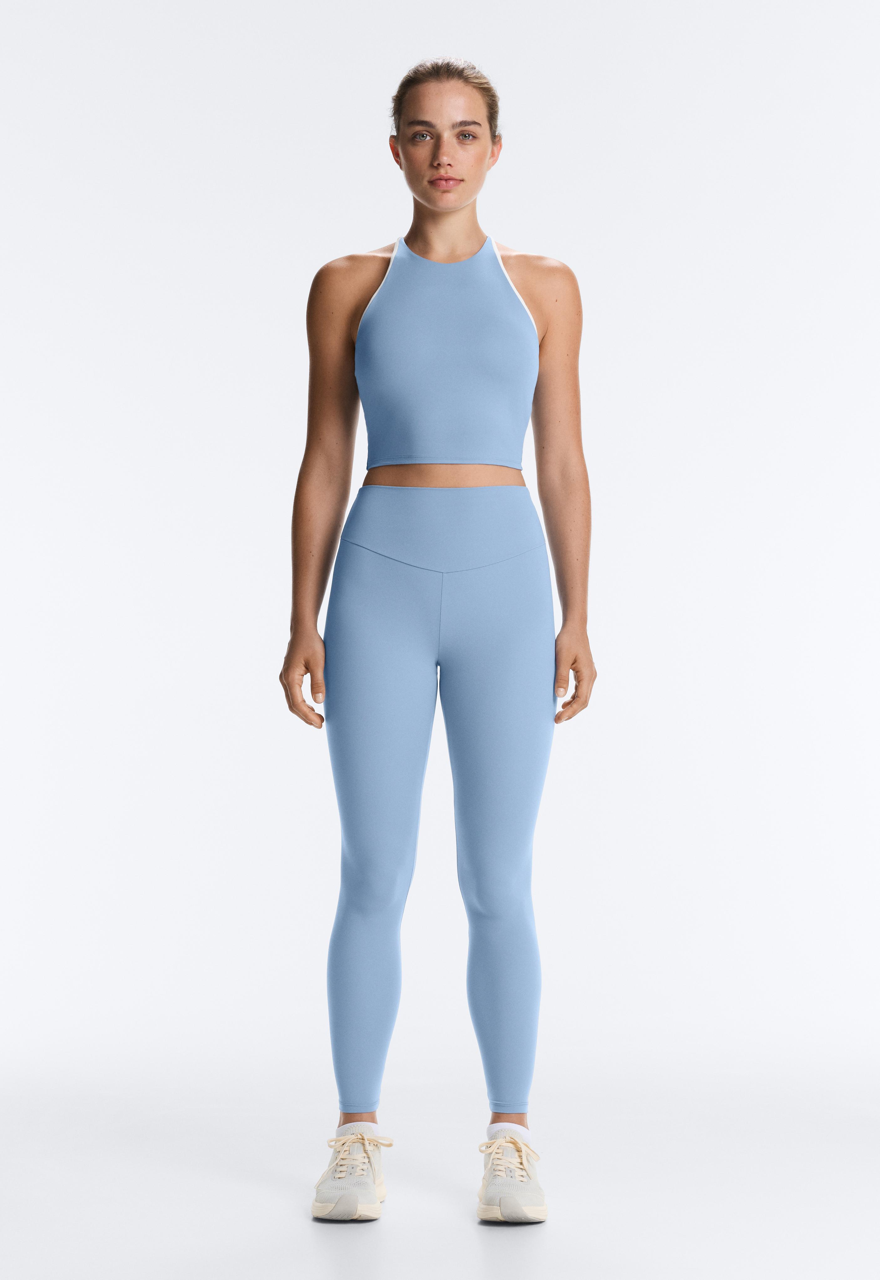 Comfortlux high-waisted ankle-length leggings