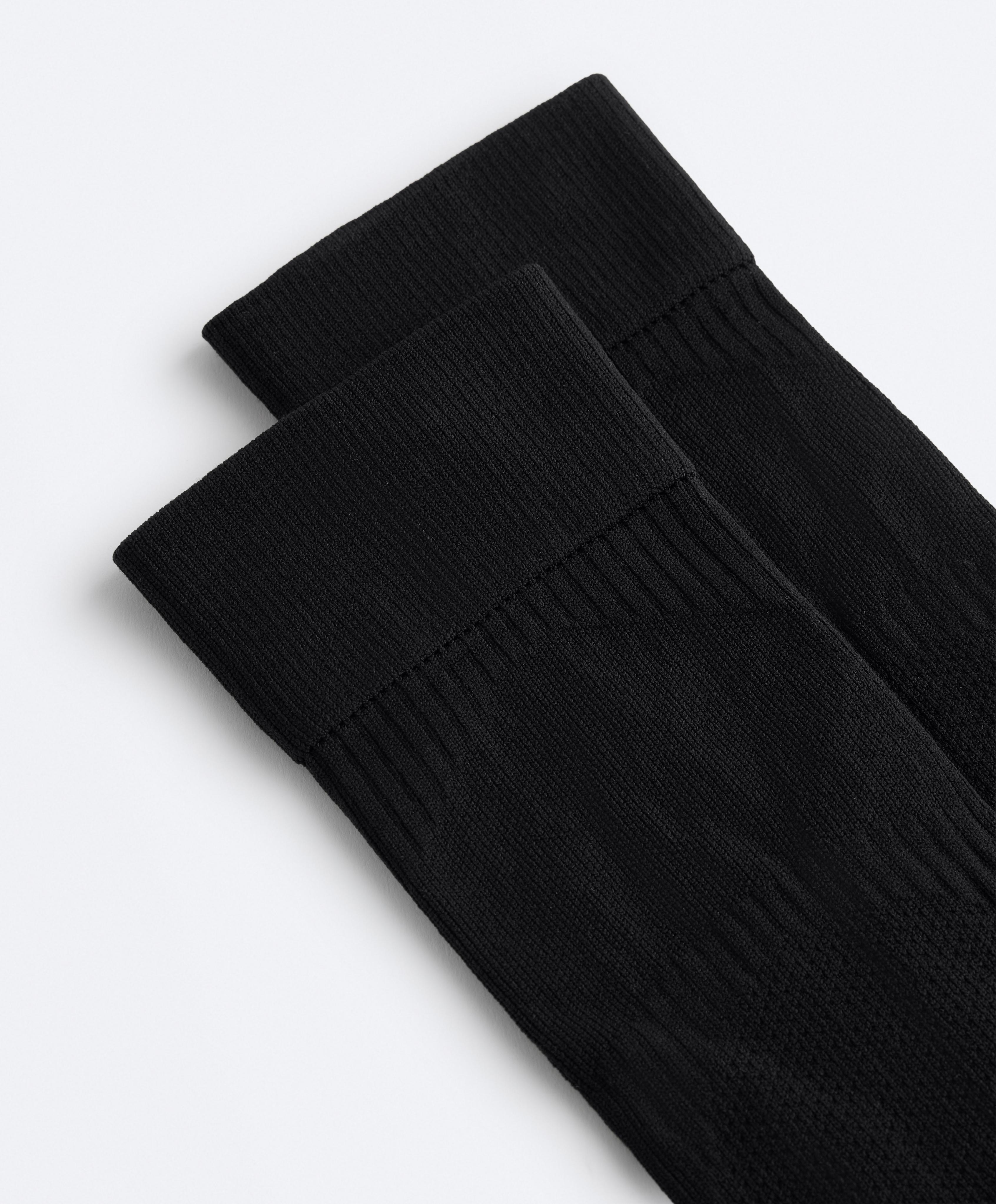 Running arm sleeves — BLACK