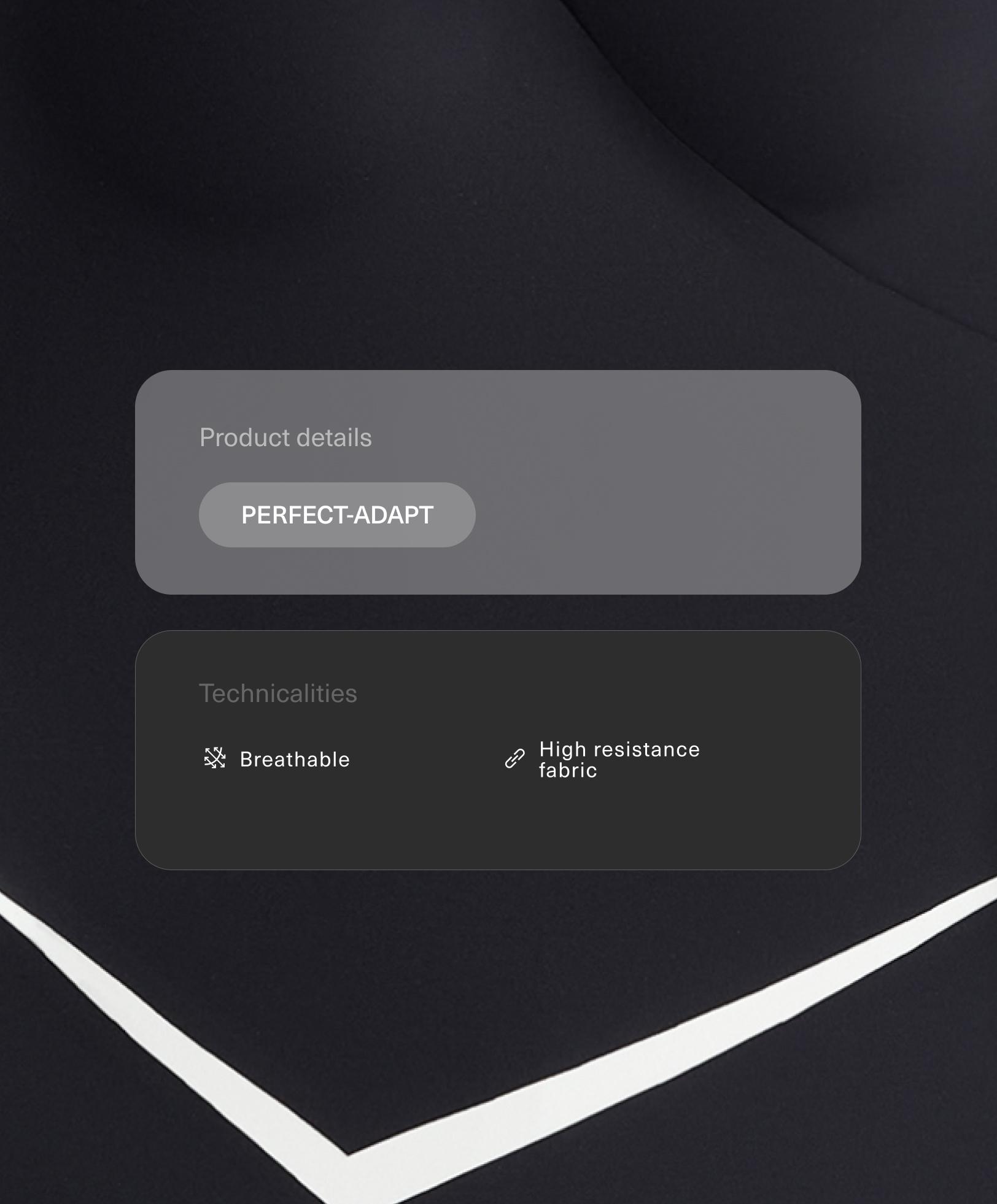 Perfect-adapt sleeveless contrast jumpsuit